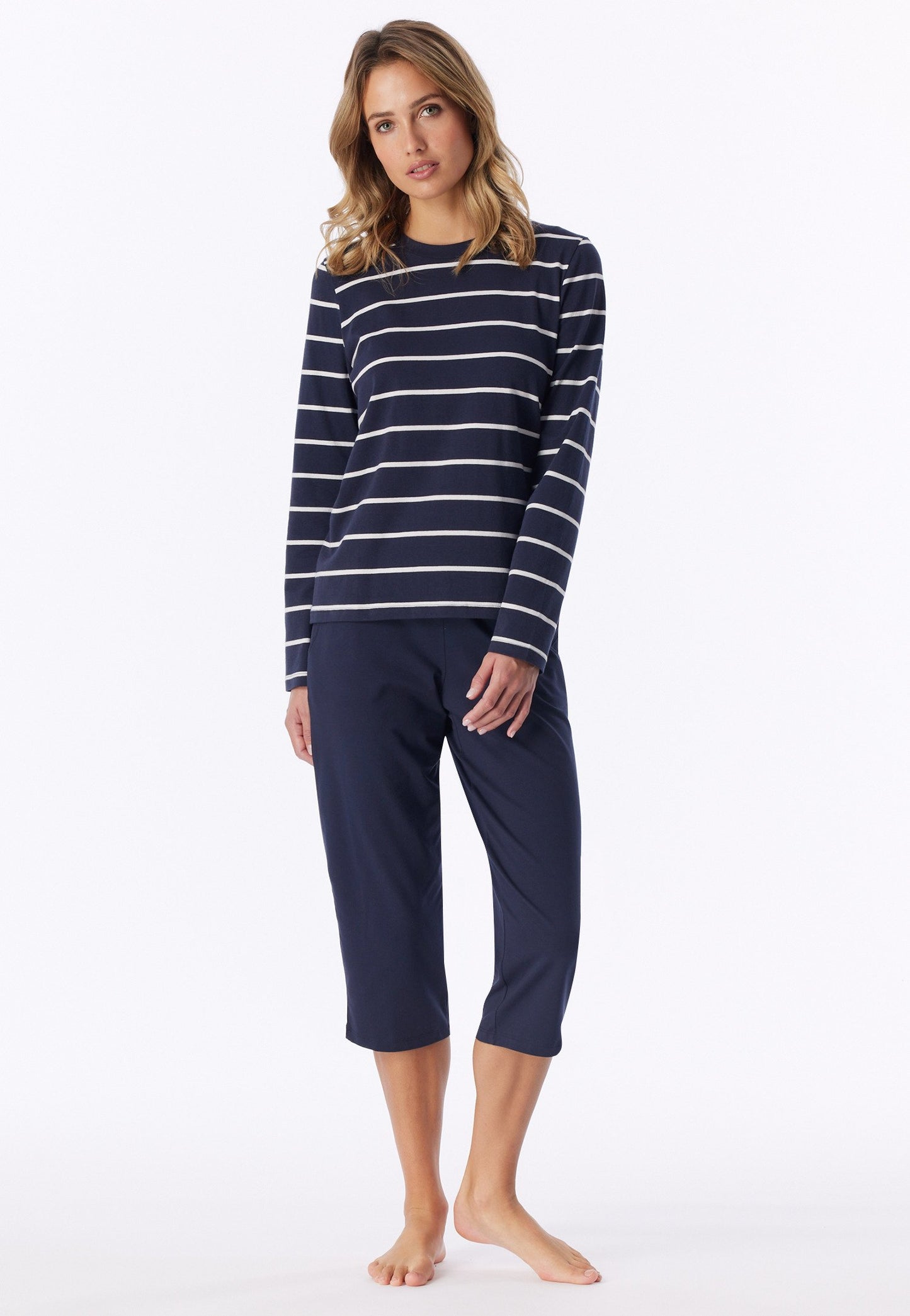 Shirt langarm Rundhals (Multicolor)