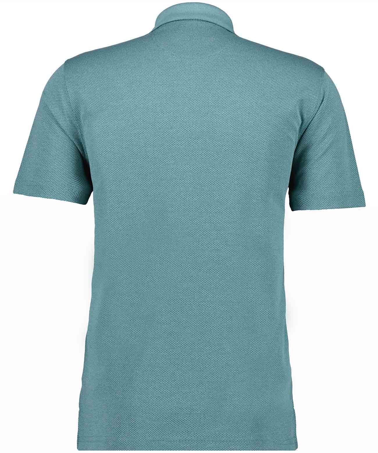 Softknit-Polo "Fischernetz" (Salbei)