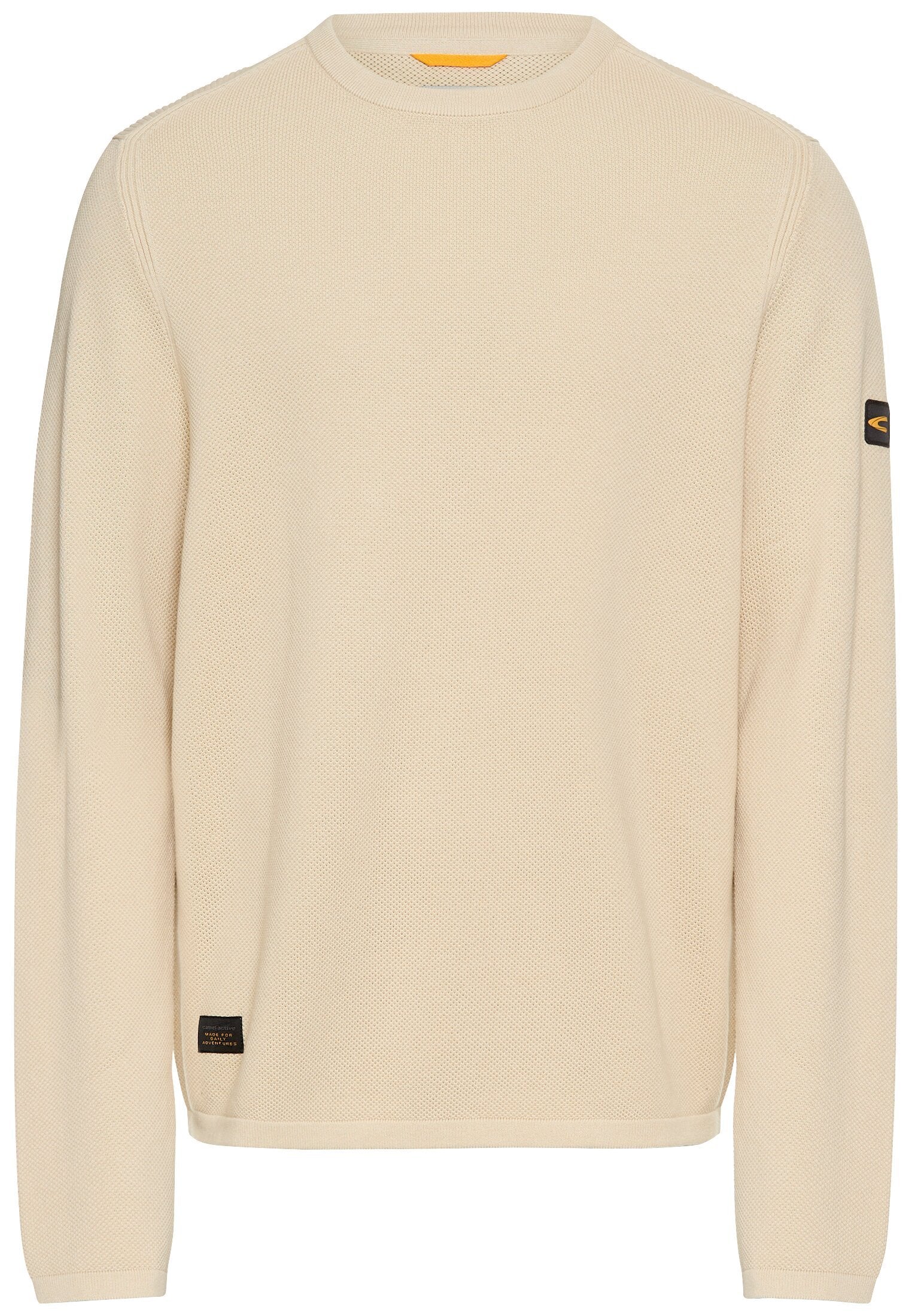 Pullover aus reiner Baumwolle (Oatmeal)