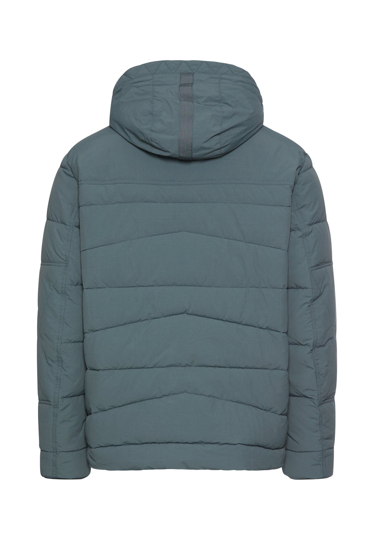 Steppjacke mit abnehmbarer Kapuze (Tinted Blue)