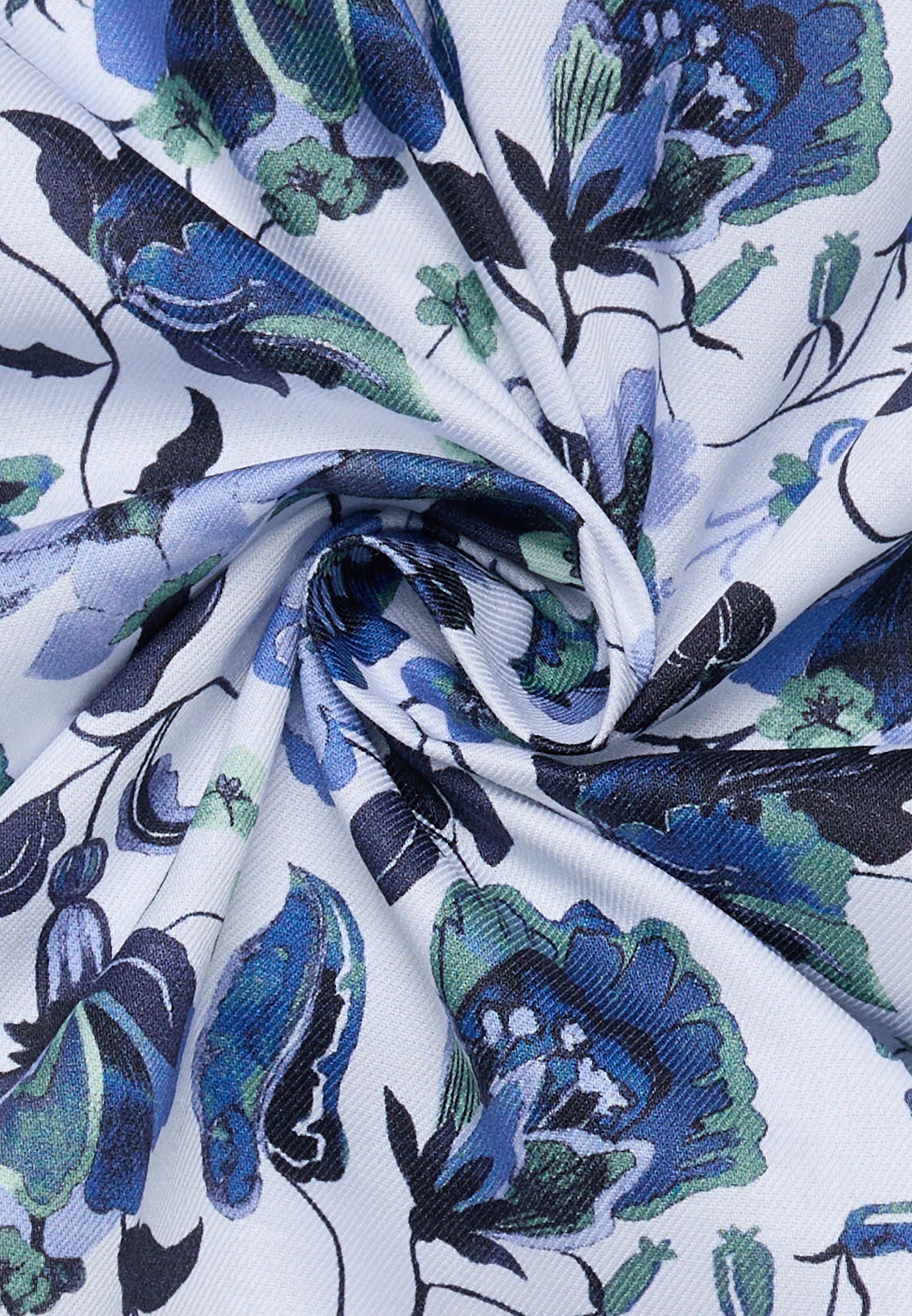 Hemd Twill Kurzarm (Dunkelblau)