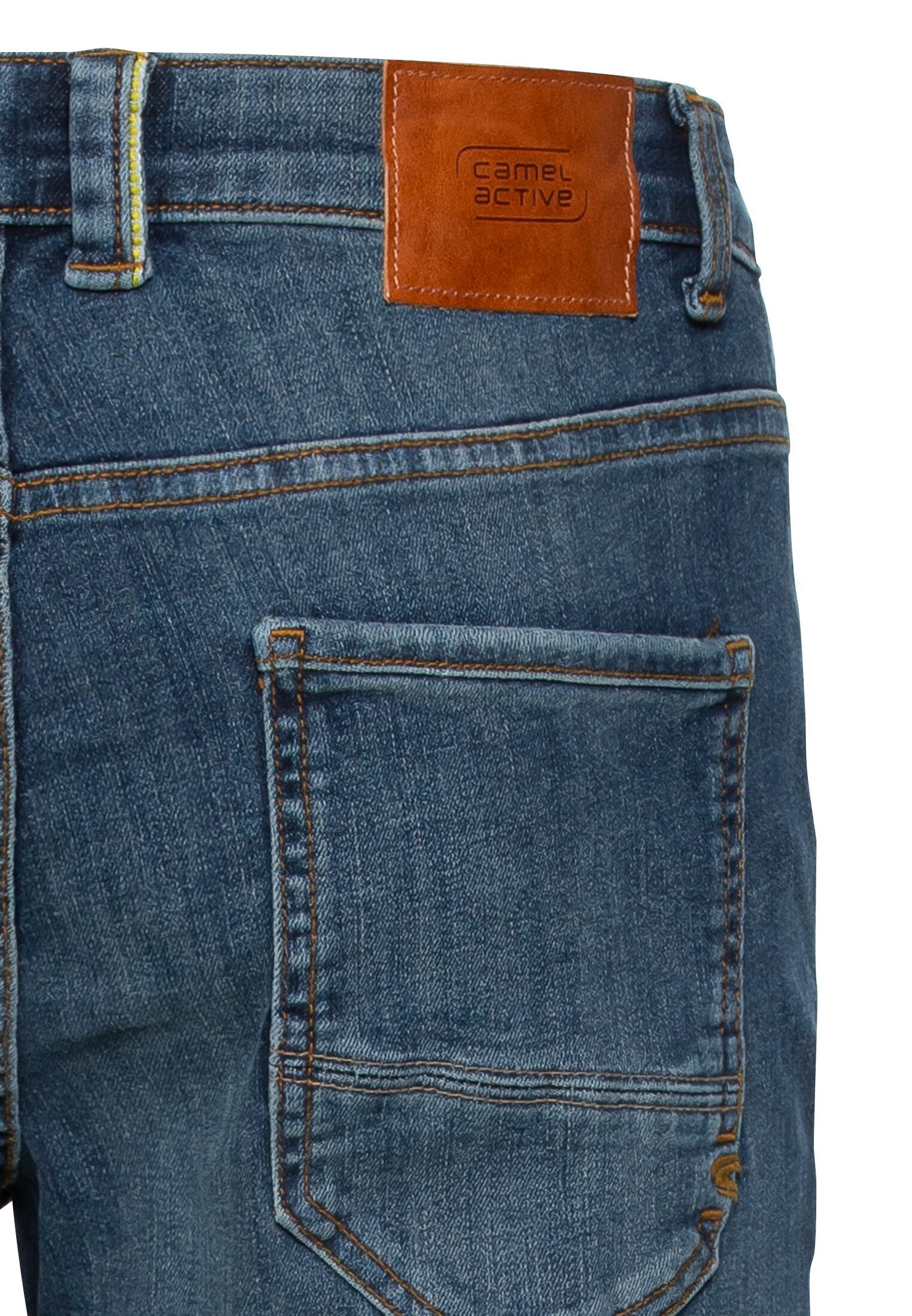 fleXXXactive© Slim Fit Jeans (Dark Indigo)