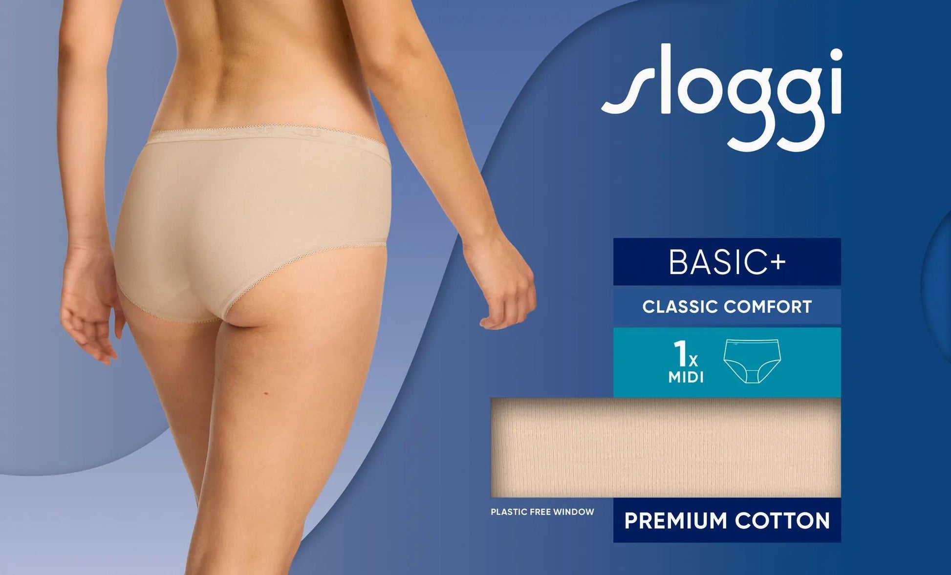 sloggi Basic+ Midi (Skin)