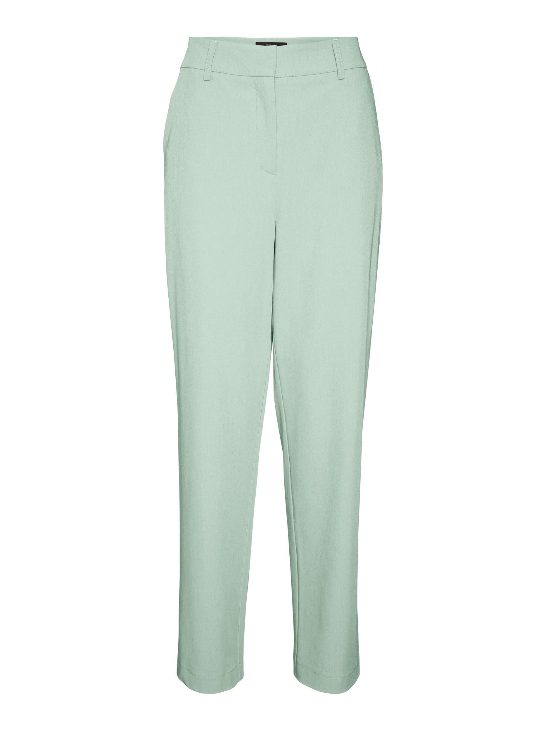 Vmzelda Hw Straight Pant Noos (Mist Green)