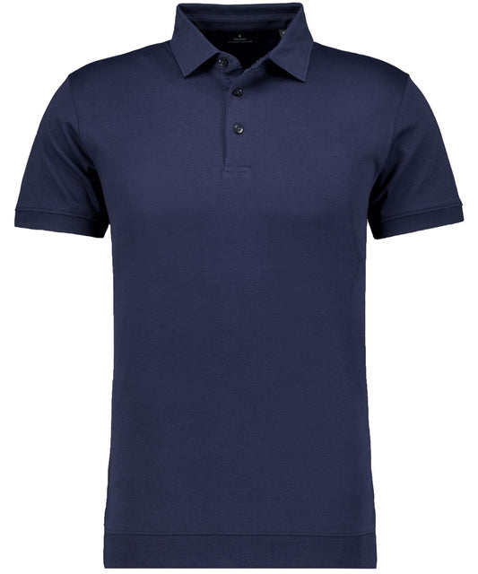 Pima-Polo mit Bund (Dunkelblau)