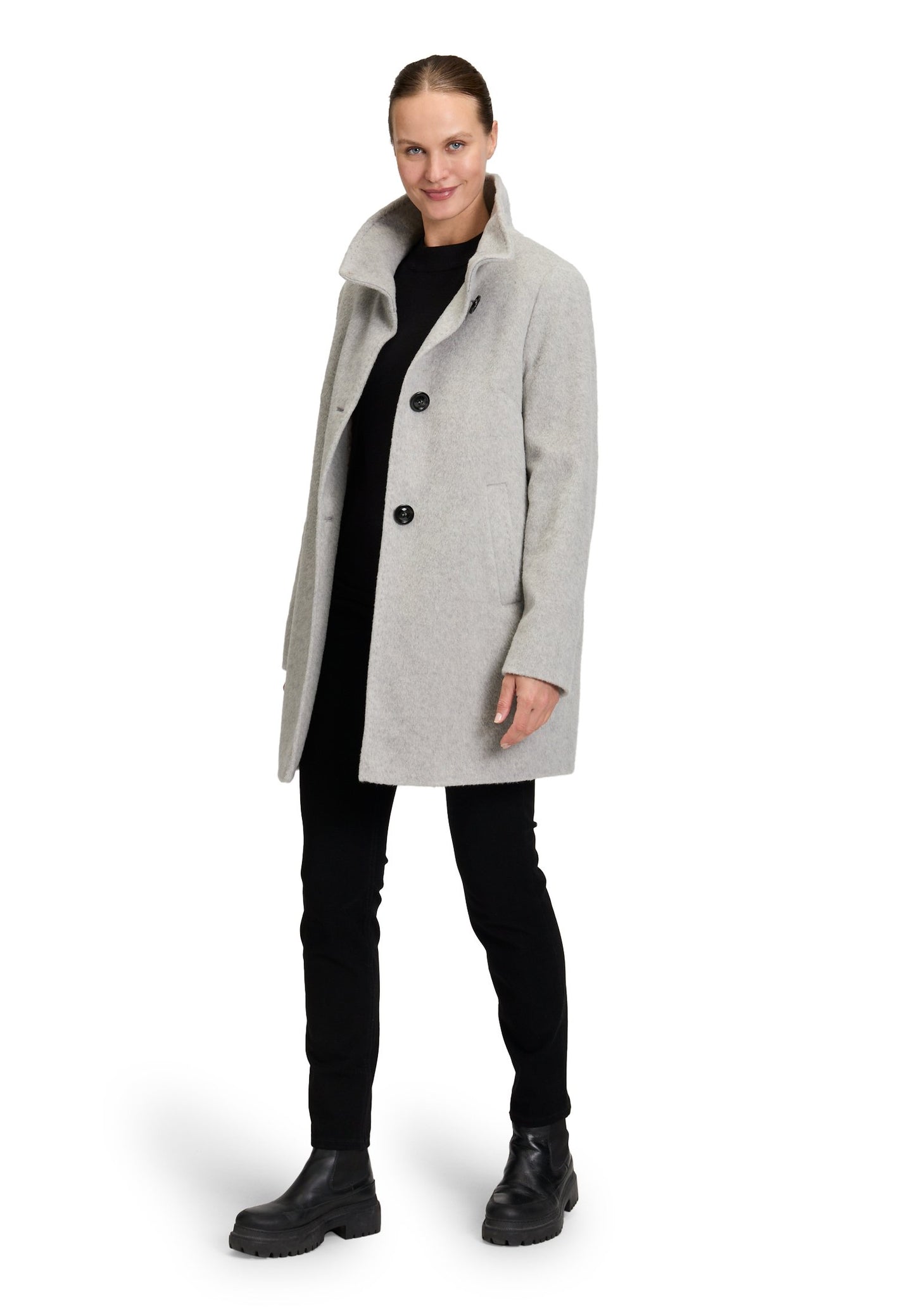 Winterjacke (Light Grey Mela)