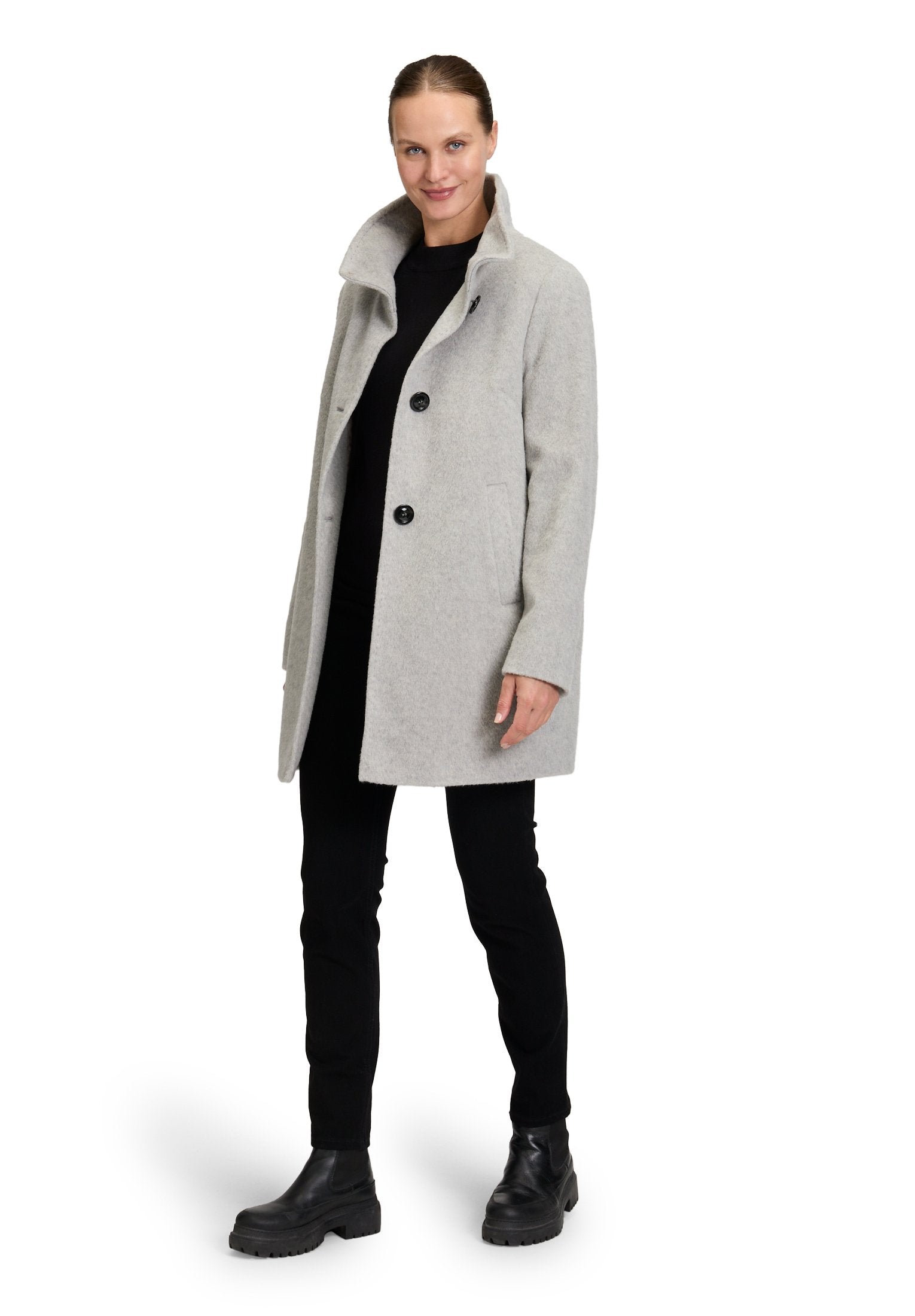 Winterjacke (Light Grey Mela)
