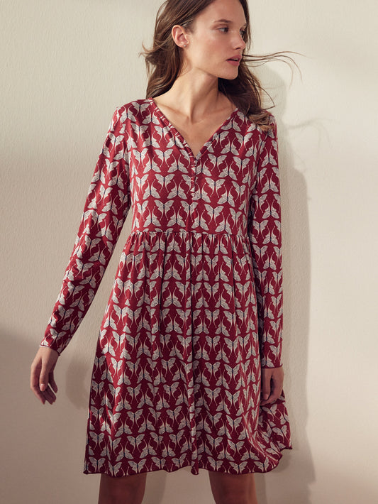 WOMEN Nightdress (Mars Red)
