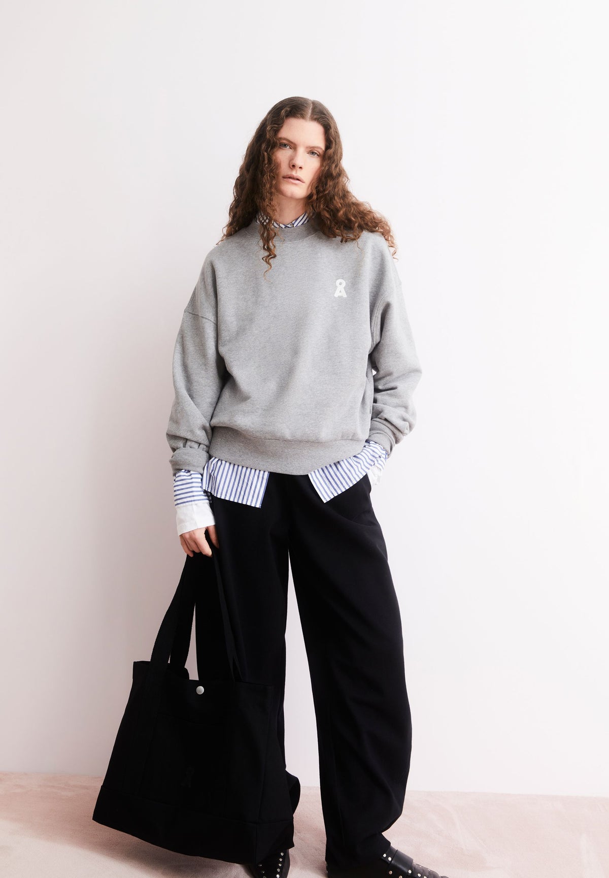 Iconic å Alizaa Sweat (Silver Melange)