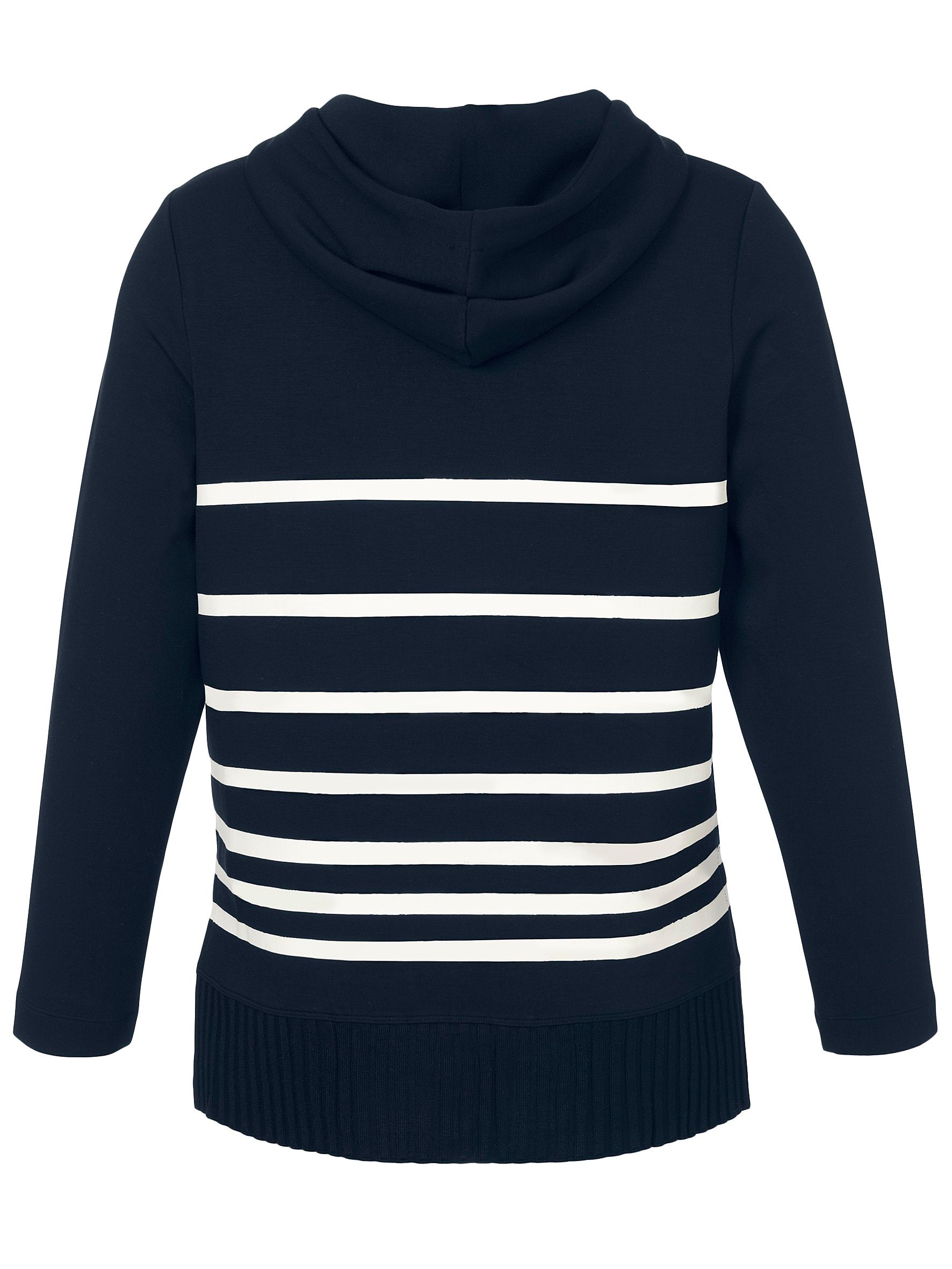 Sweatshirt Kapuze 1/1 Arm (Navy / Offwhi)