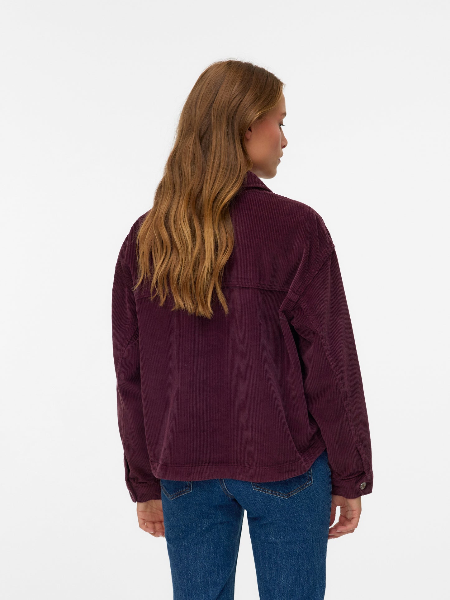 Vmjamie Ls Corduroy Shacket Mix Noos (Winetasting)