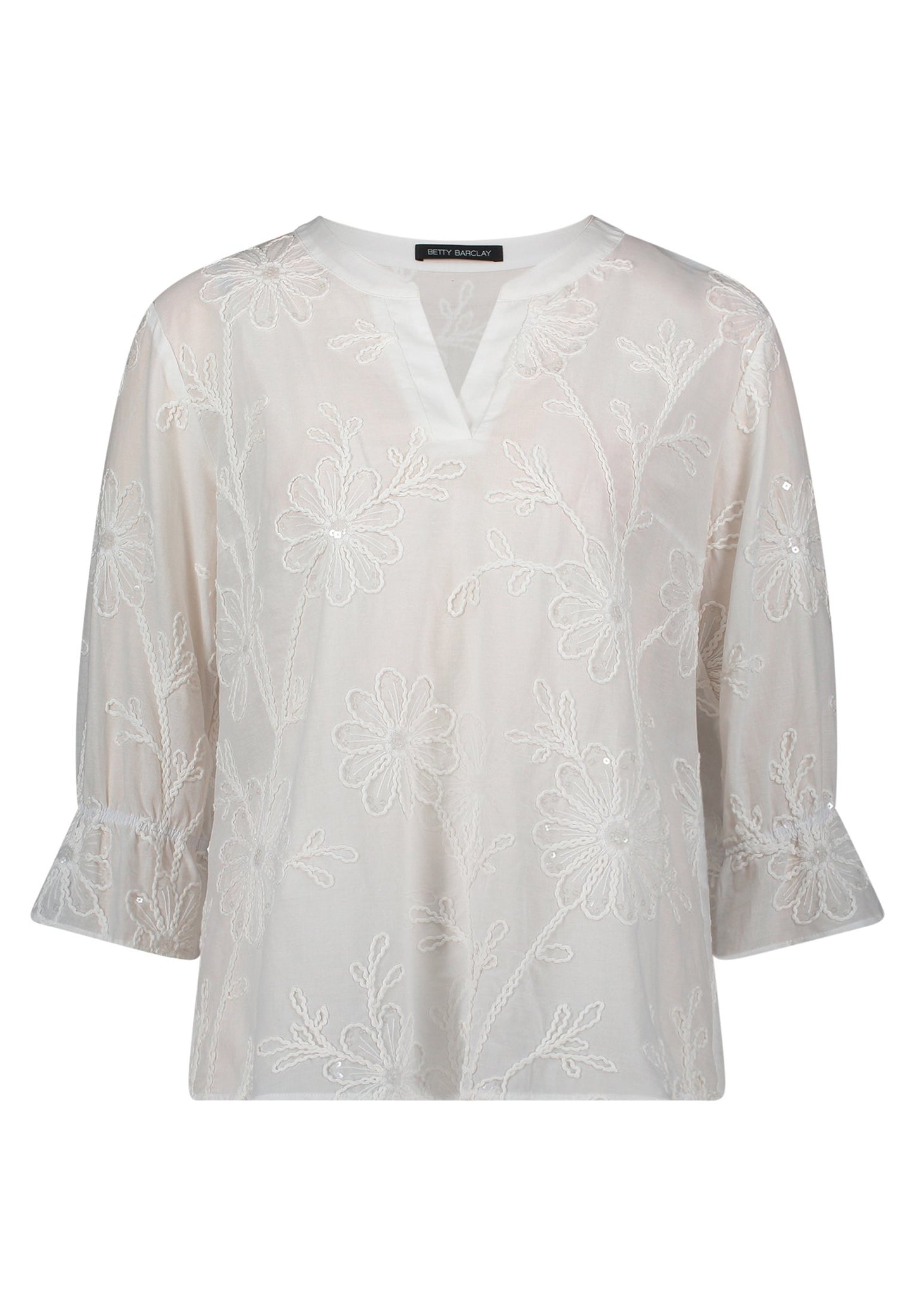 Schlupfbluse (Offwhite)