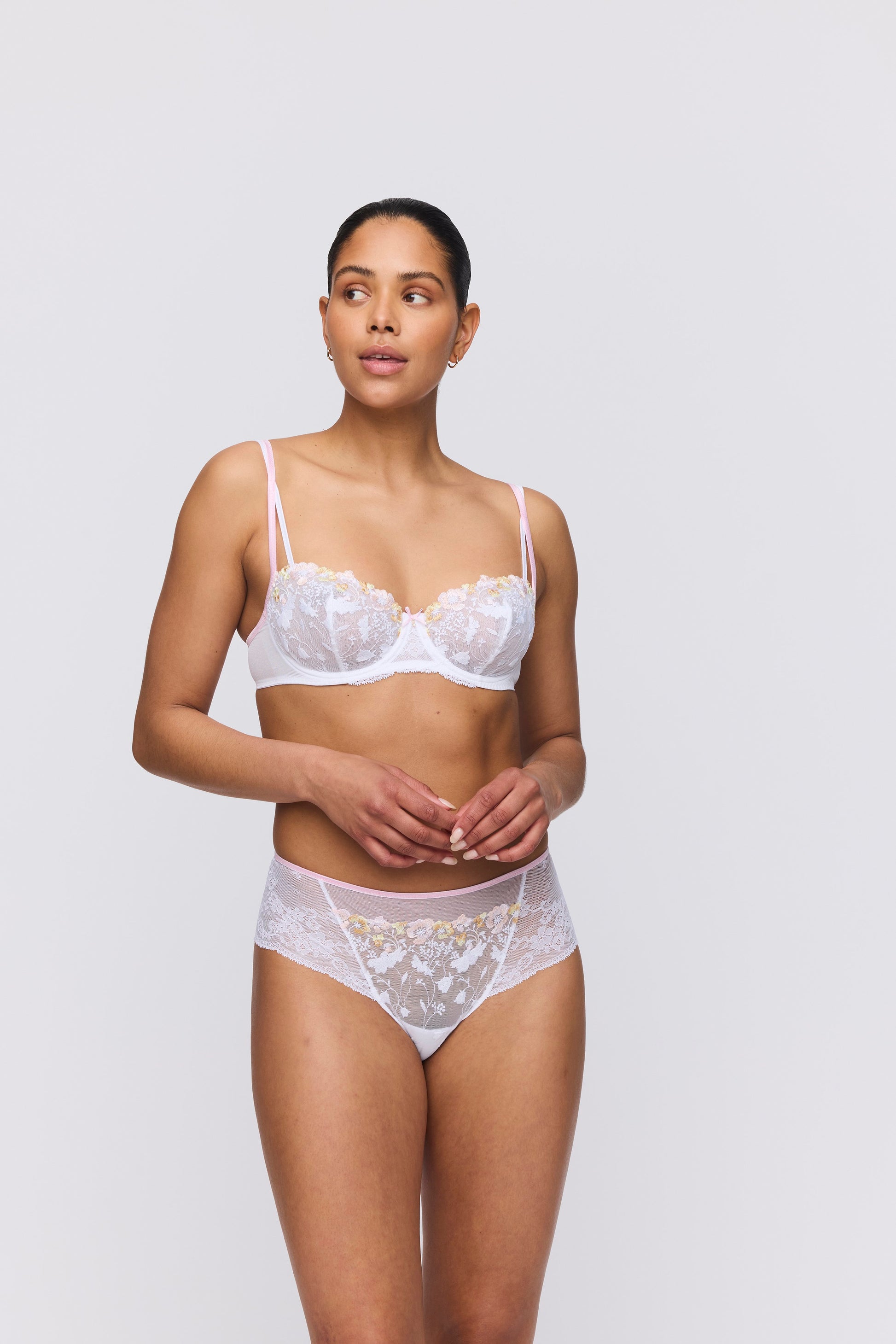 LIZELOT weiss Hotpants (Wit)