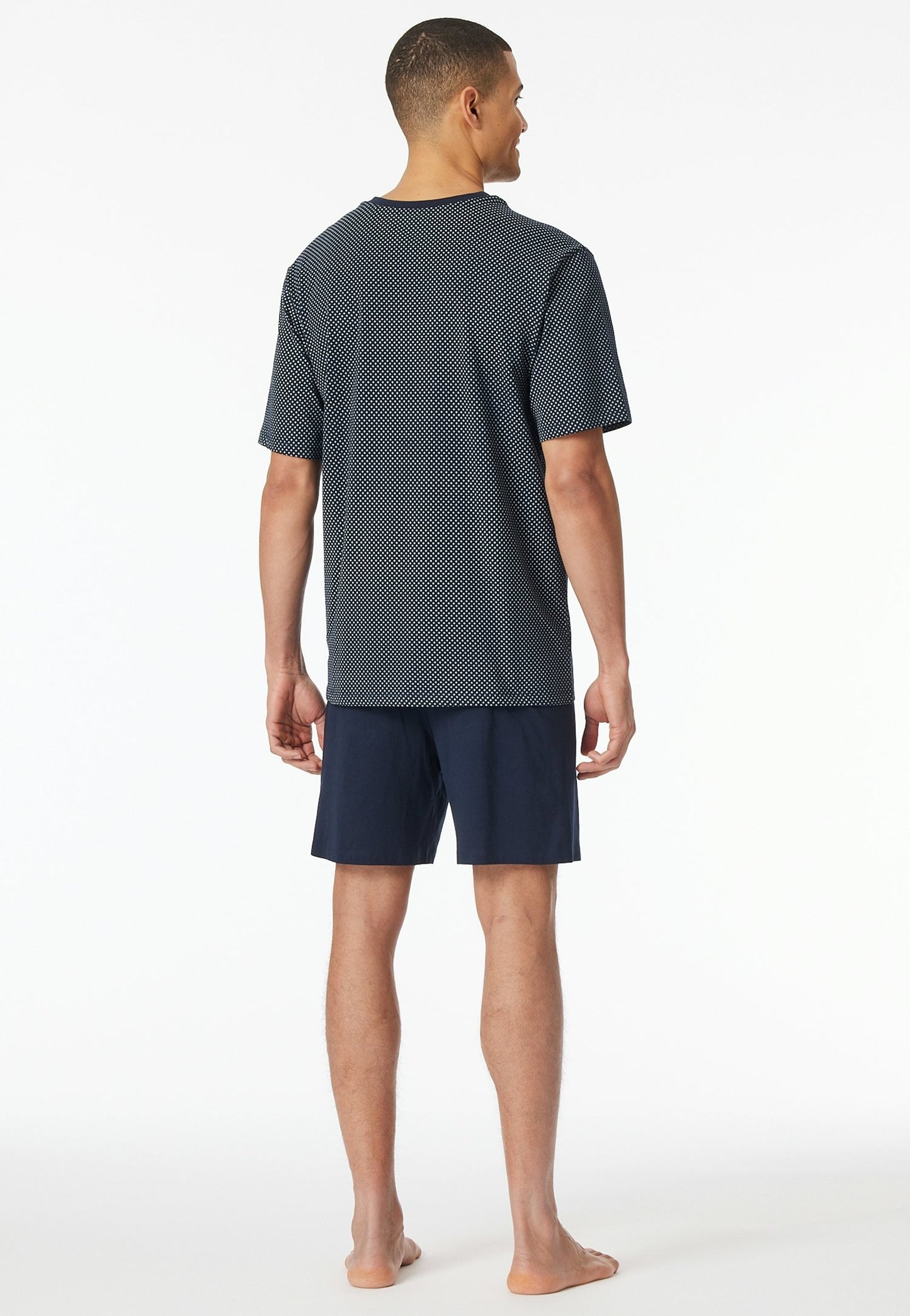 Schlafanzug kurz (Nachtblau)