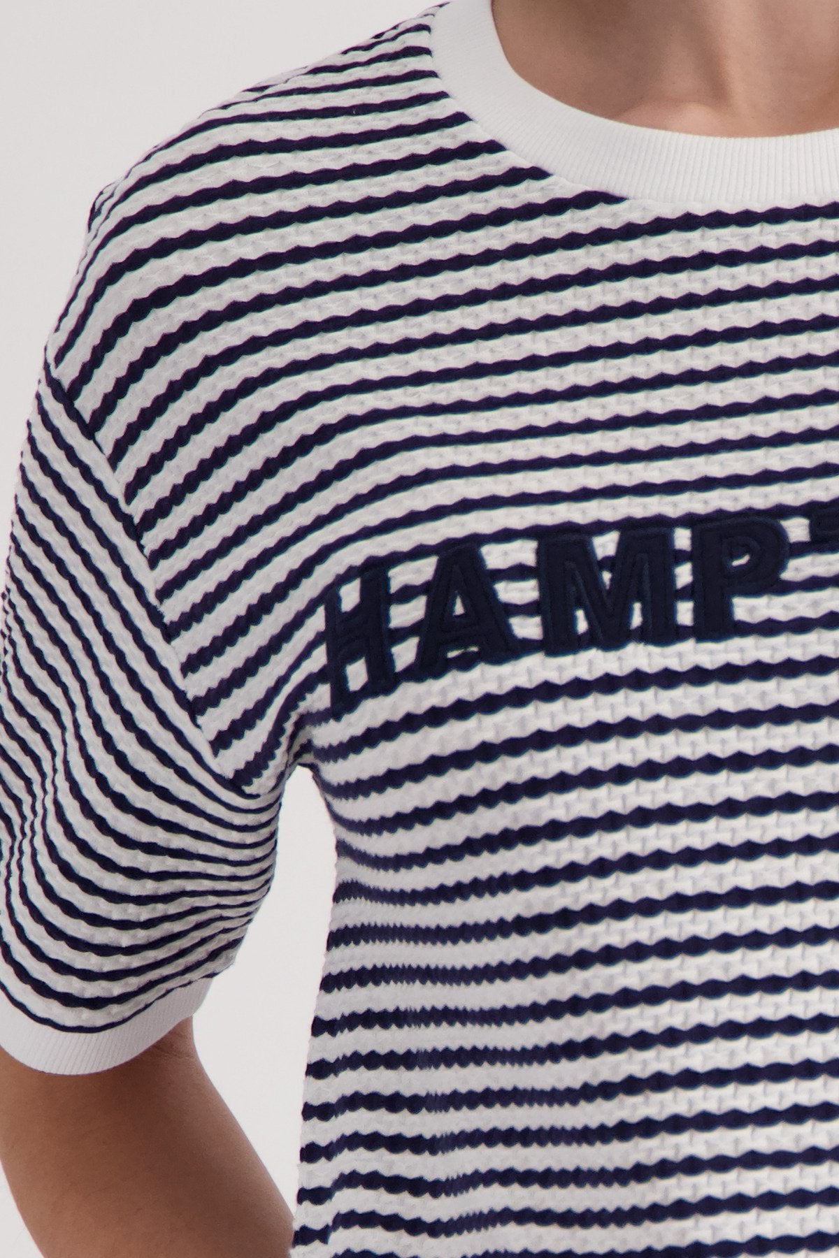 T-Shirt (Marine Ringel)