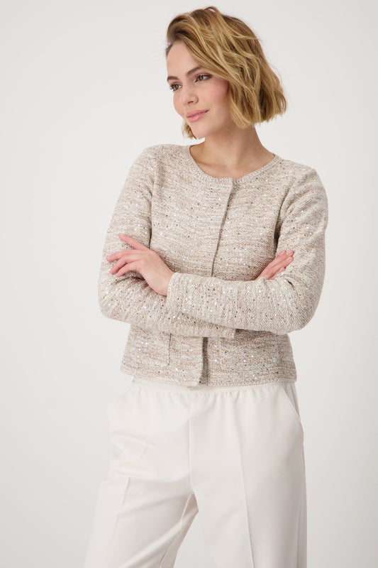 Strickjacke (Caramel)