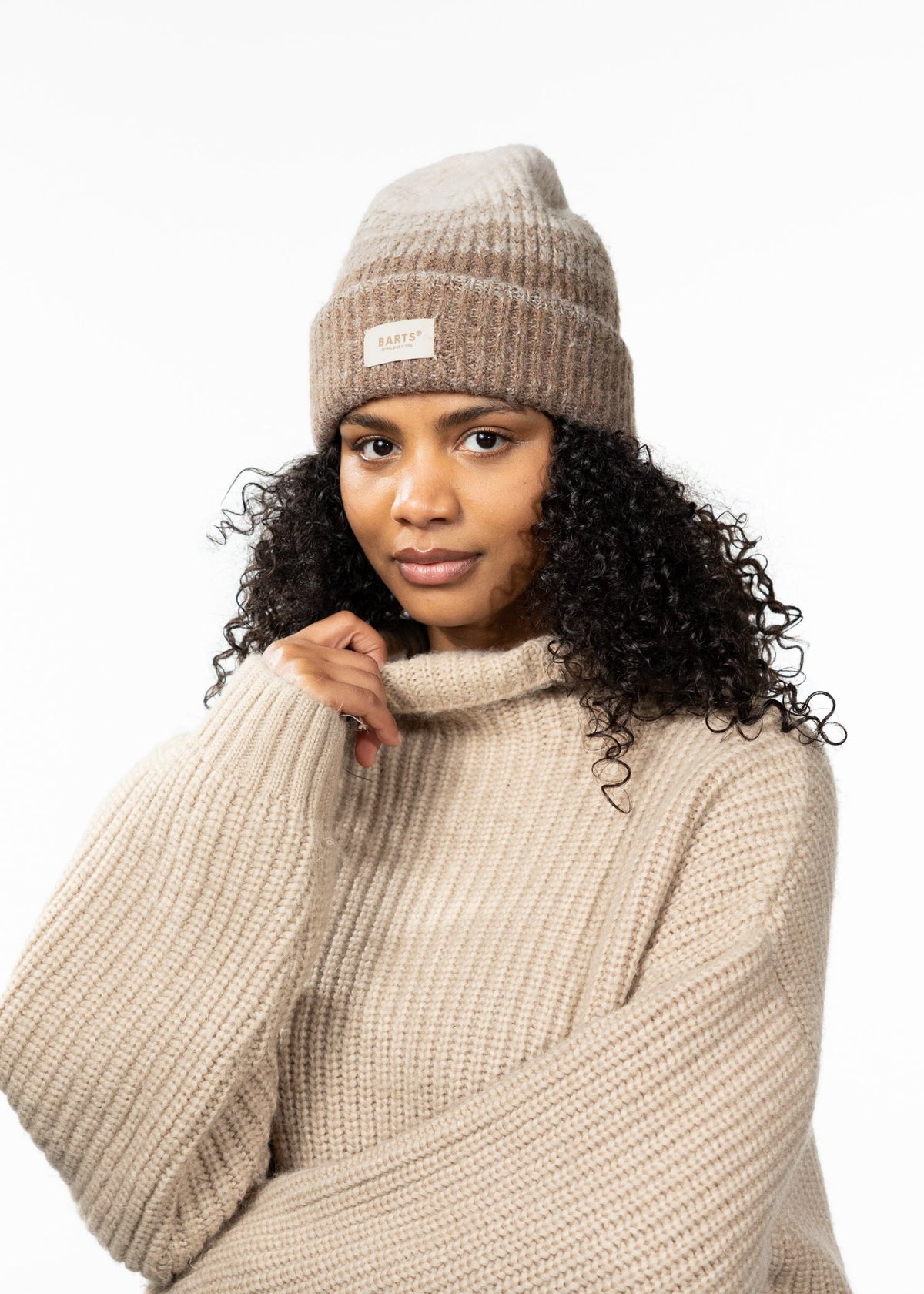 Elspet Beanie (Brown Brown)