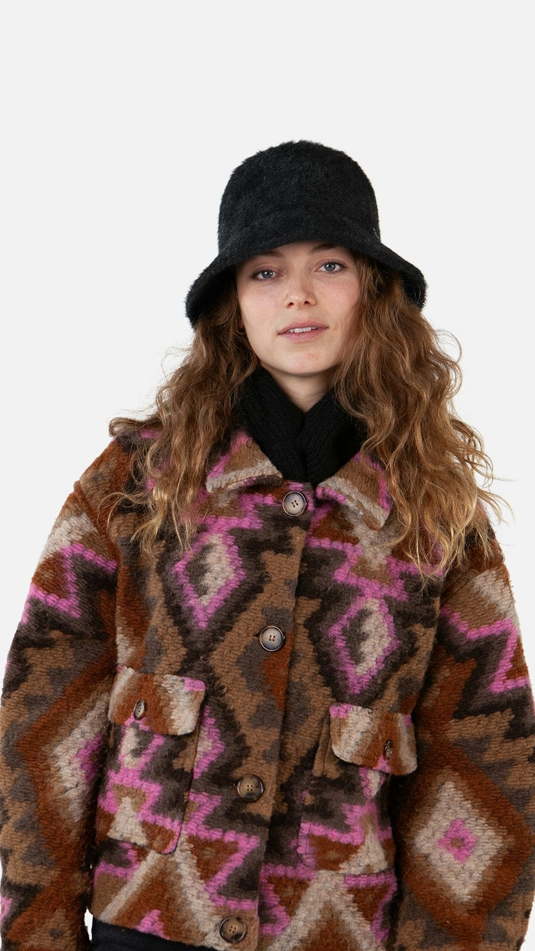 Lavatera Hat (Black Black)