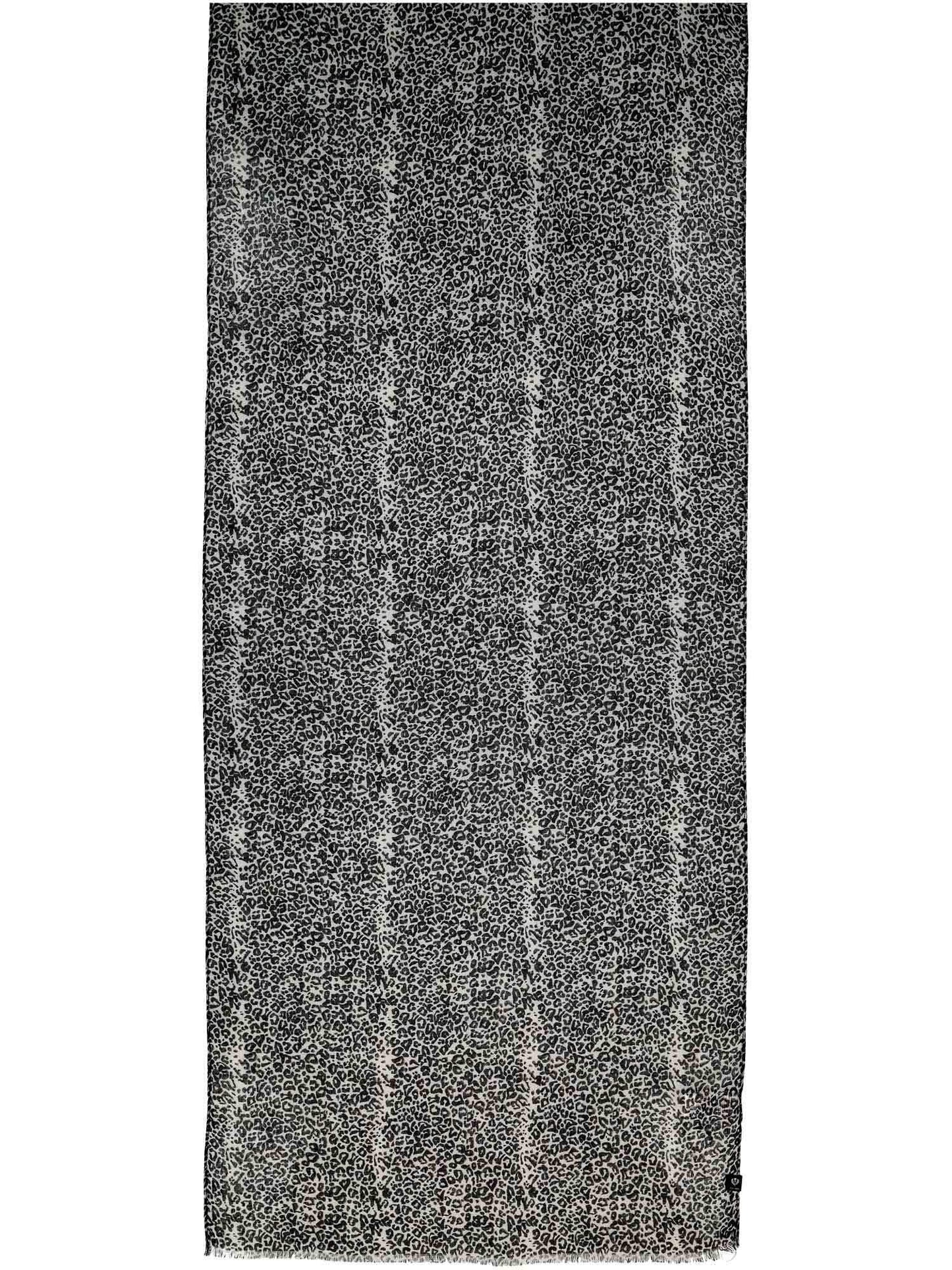 Schal Polyester Schal (Black White)