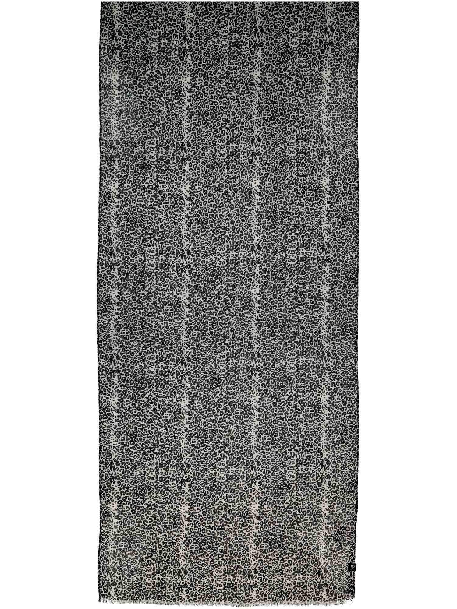 Schal Polyester Schal (Black White)