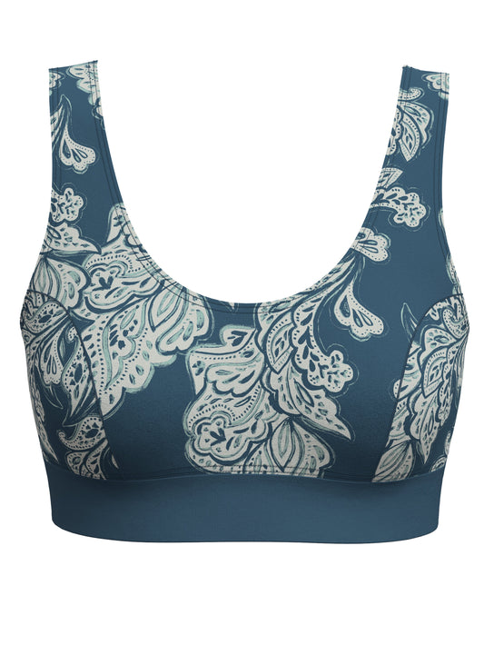 Bustier mit Softbund (Deep Dive Petrol)