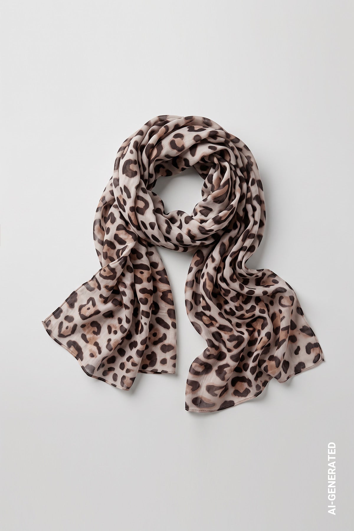 Schal mit Leoprint (Hazel Gemustert)