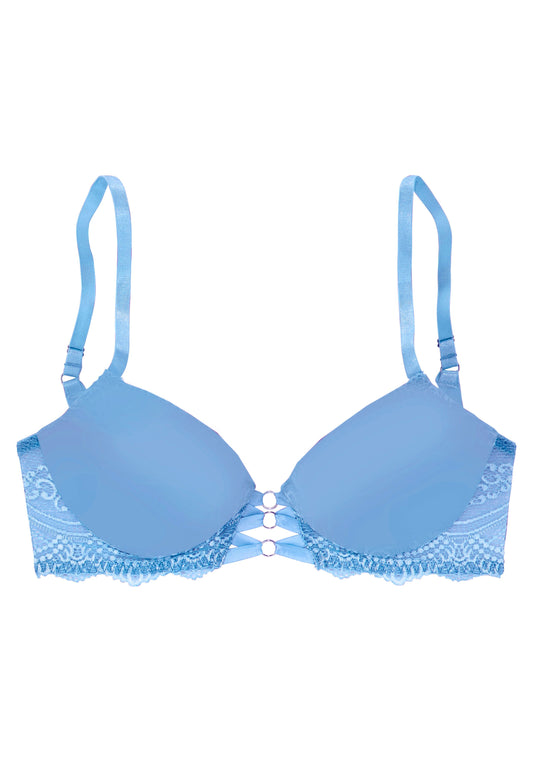 lascana Push-up BH (Light Blue)
