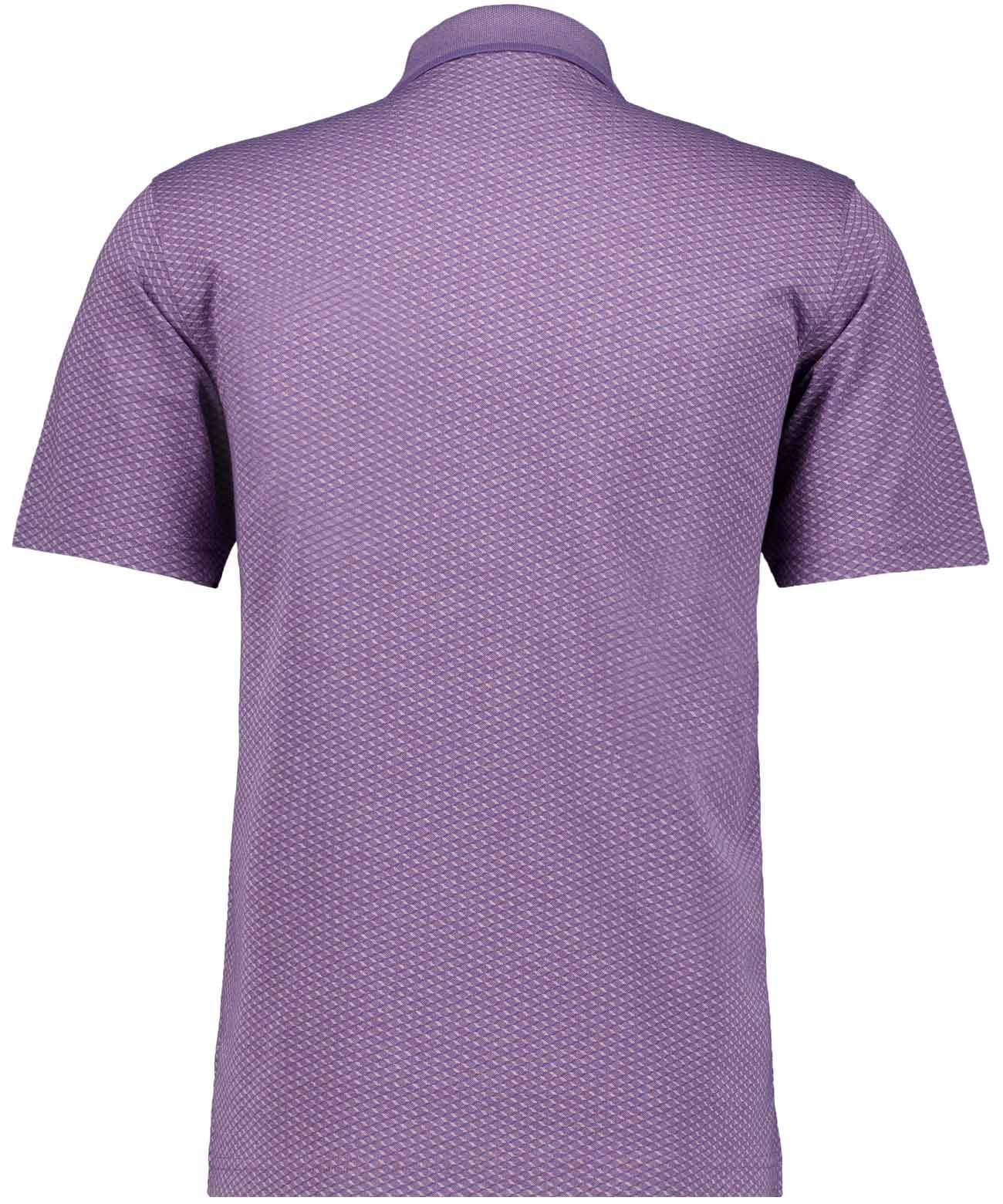 Softknit-Polo Jacquard (Flieder)
