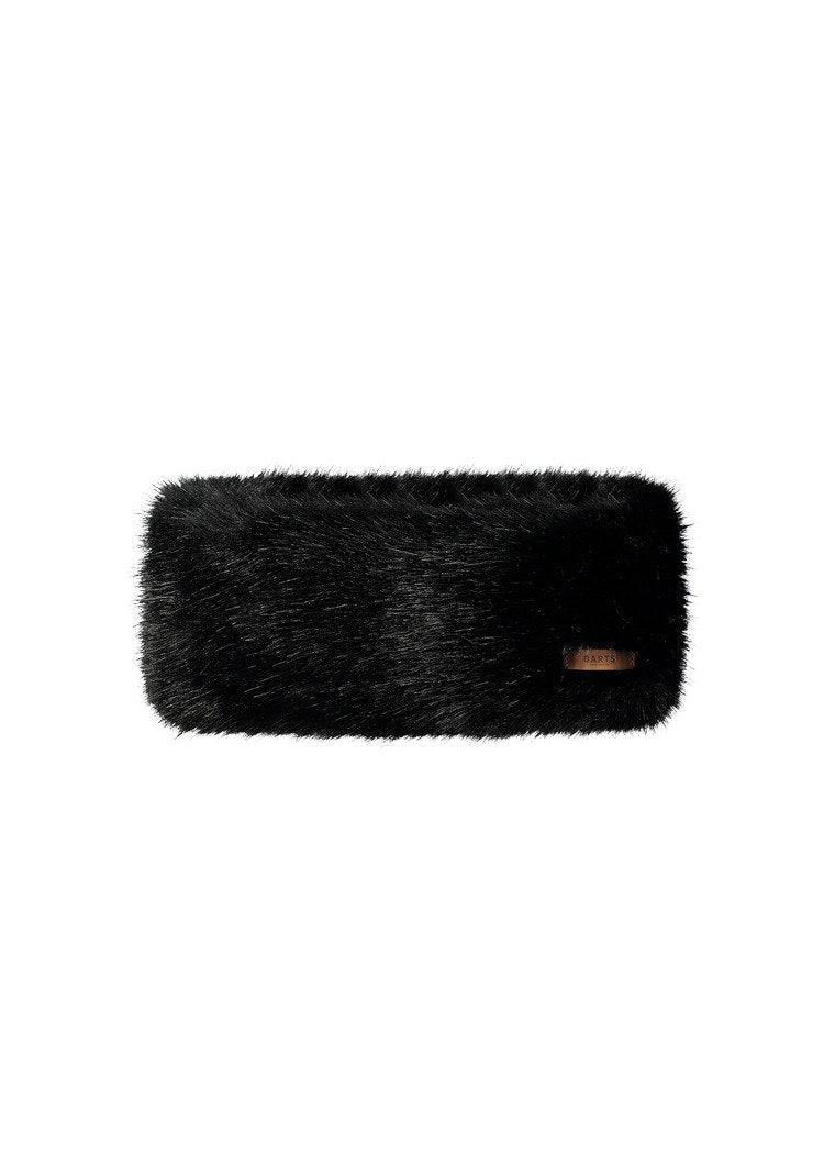 Fur Headband (Black Black)