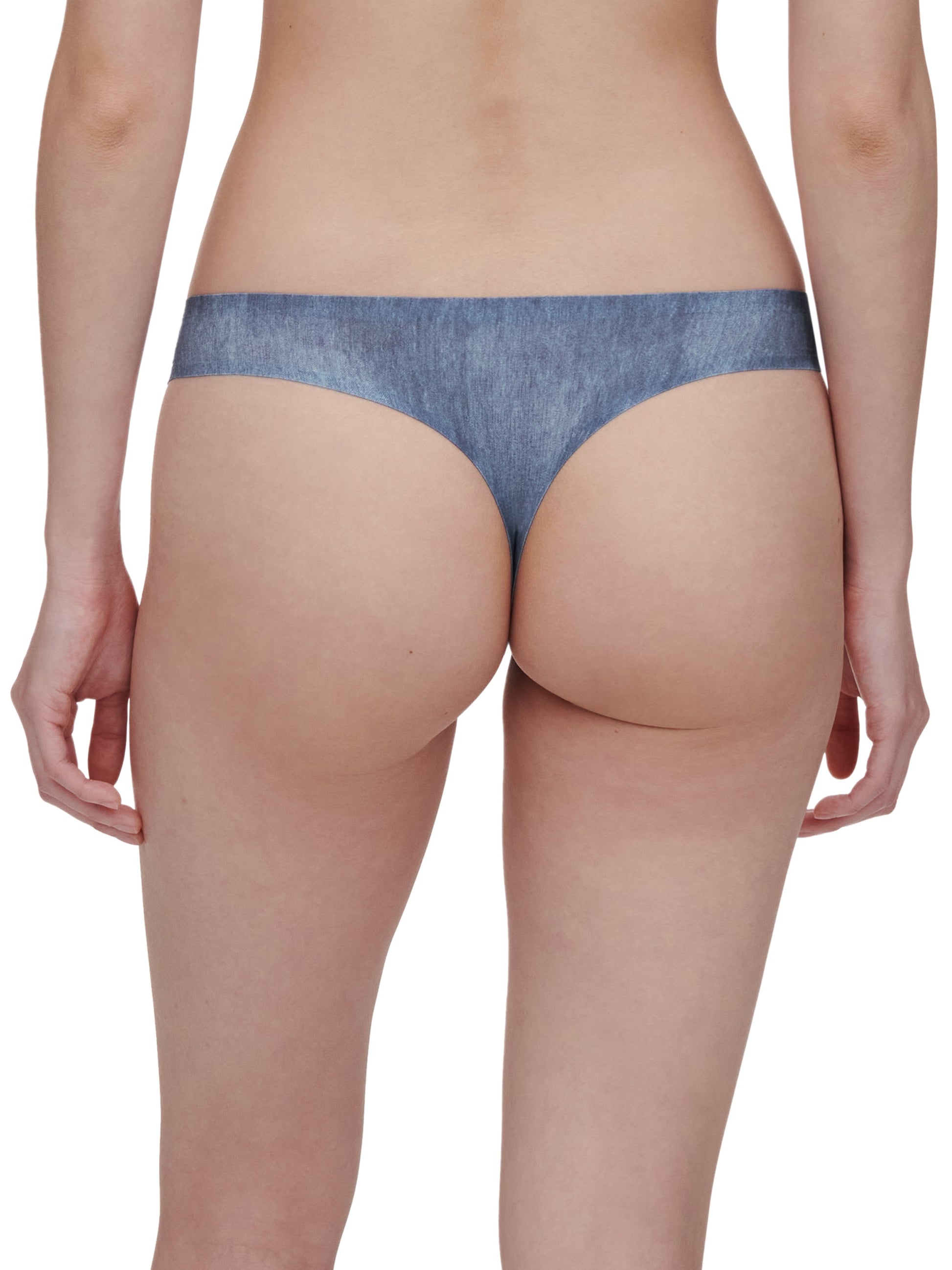 SoftStretch Tanga (Blue Denim Print)