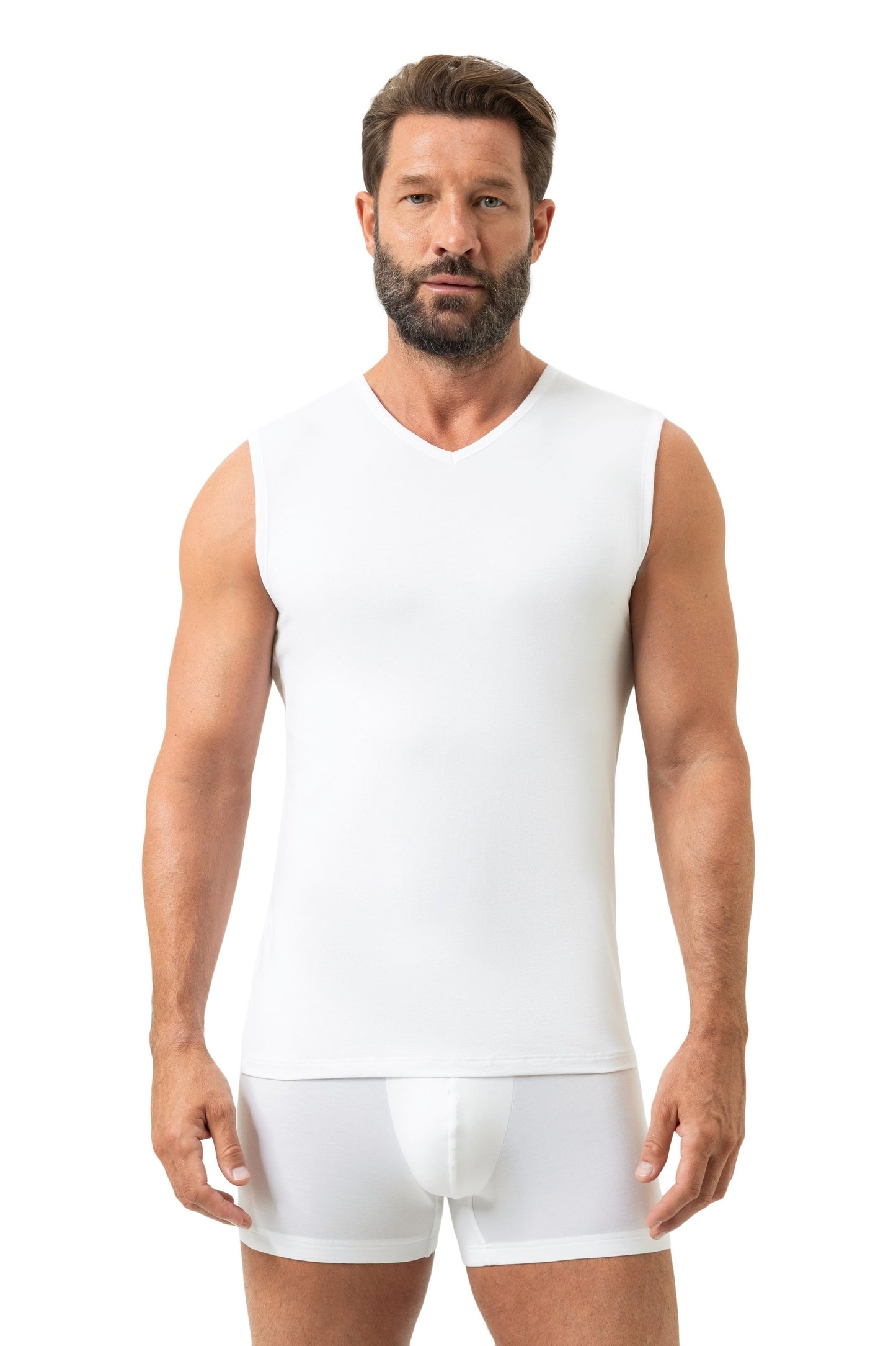 Muskel-Shirt (Weiss)
