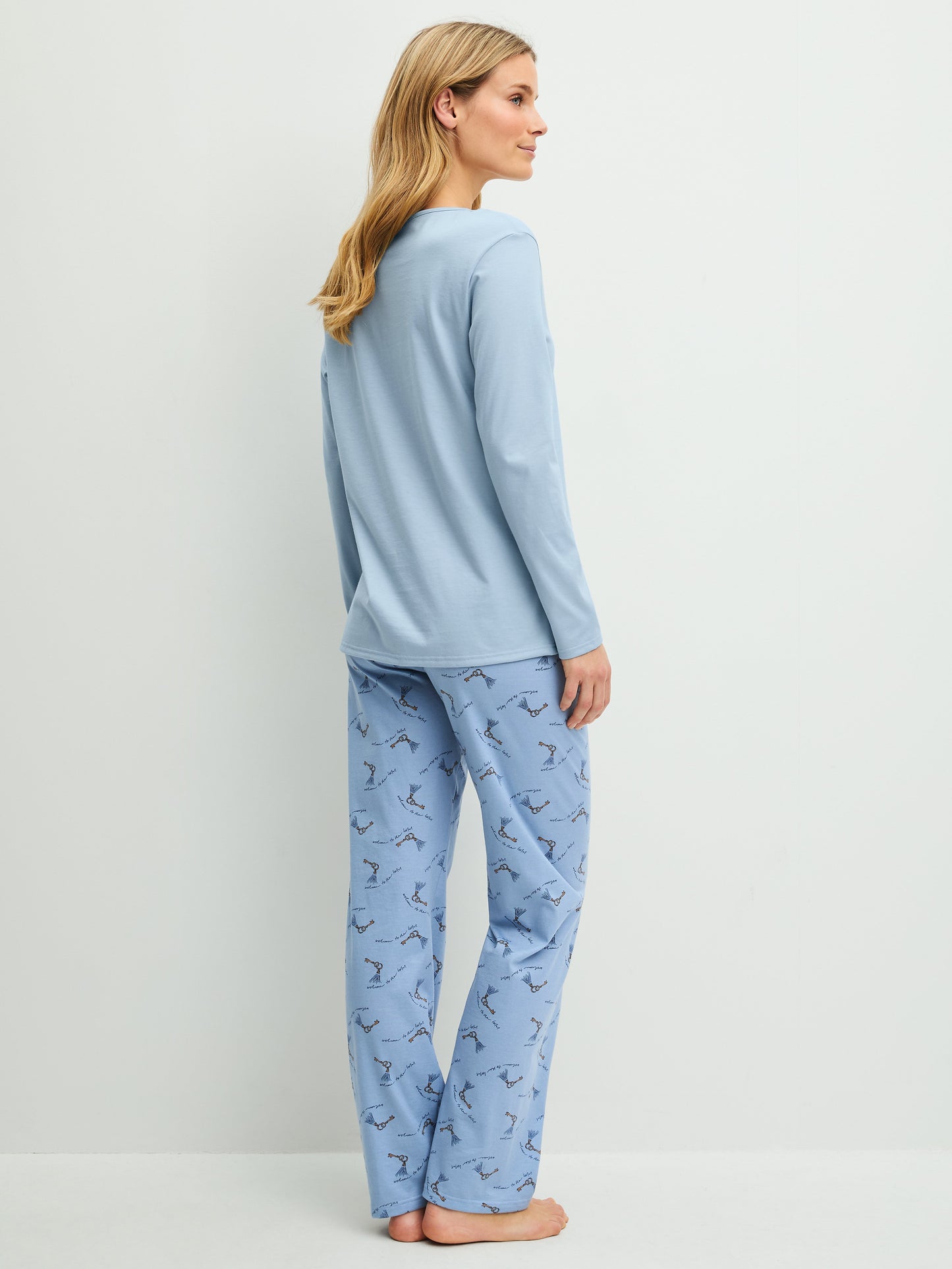 DAMEN Pyjama (Dusty Grey)