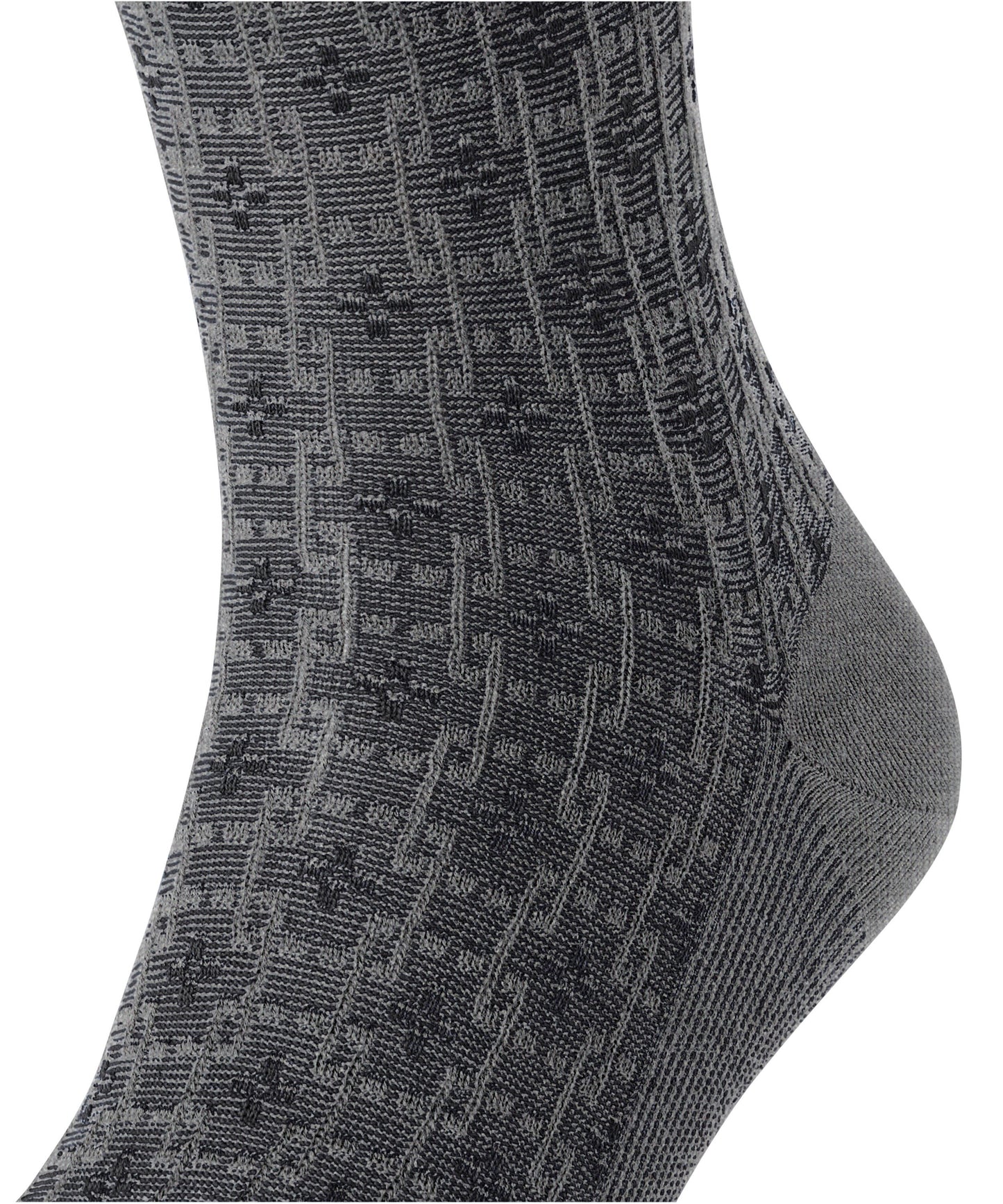 FALKE Artwork Tie Herren (Light Greymel.)