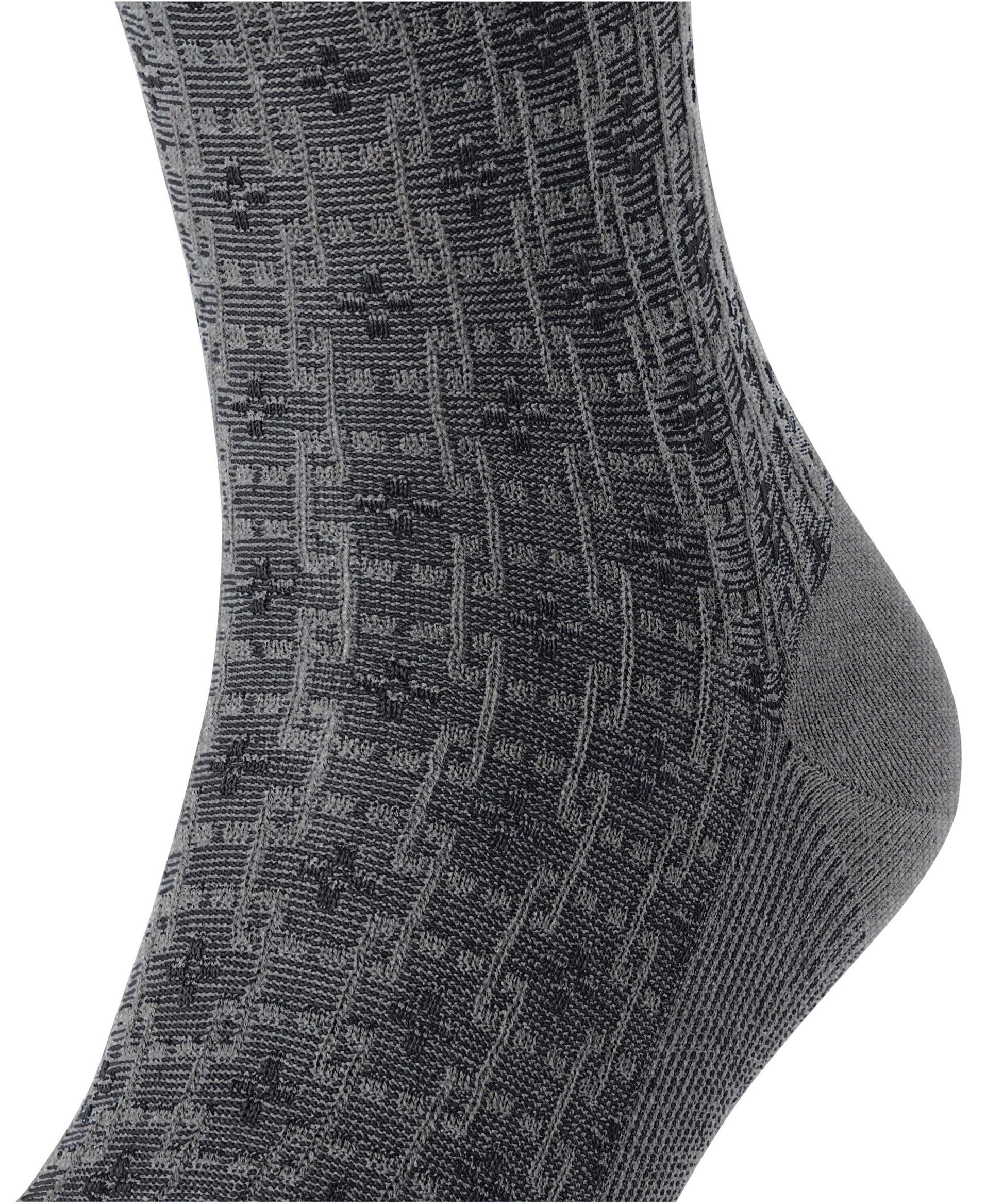 FALKE Artwork Tie Herren (Light Greymel.)