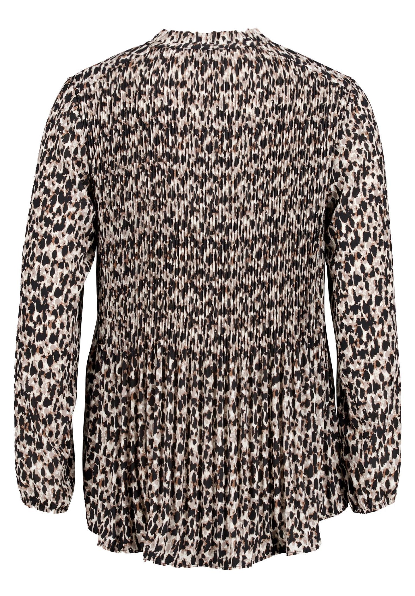 Schlupfbluse (Beige/black)