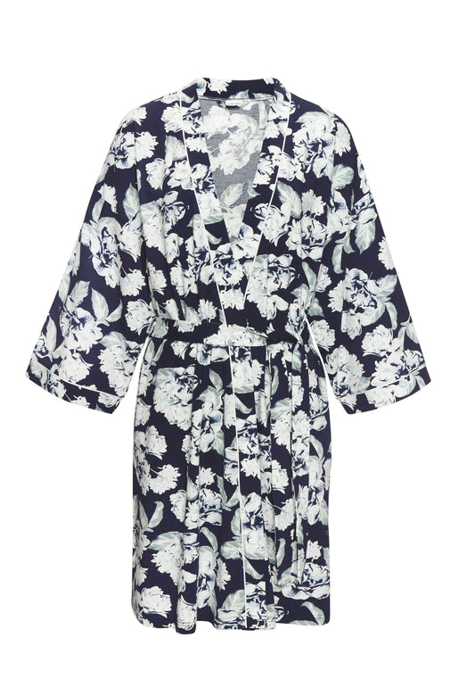 LASCANA LAS Kimono (Blue Aop)