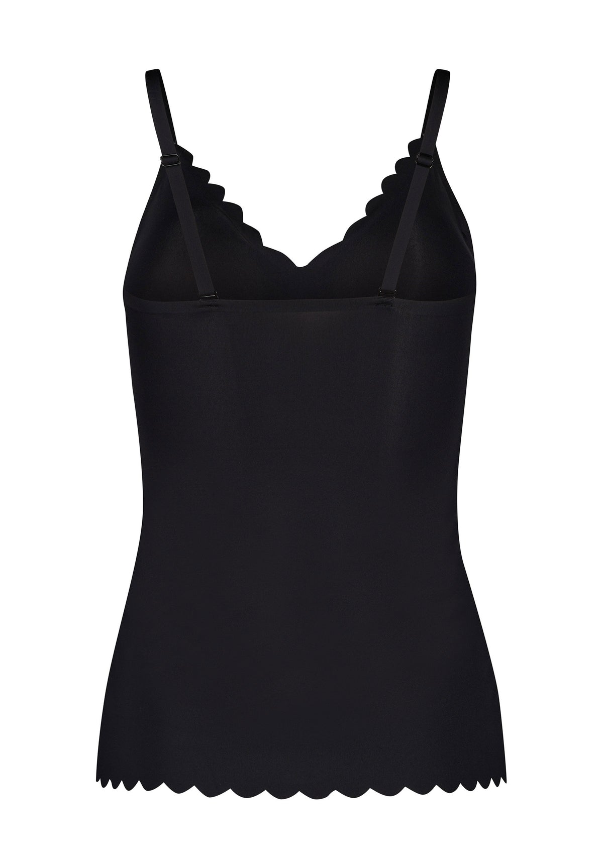 Skiny Damen Spaghettishirt herausn. Pads Sensation (Black)