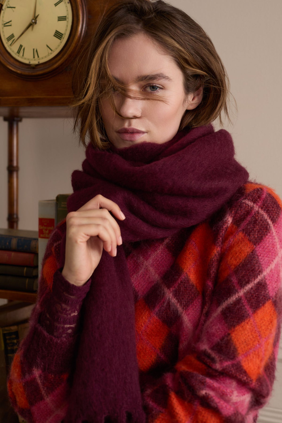 Pullover (Dk Red Red)