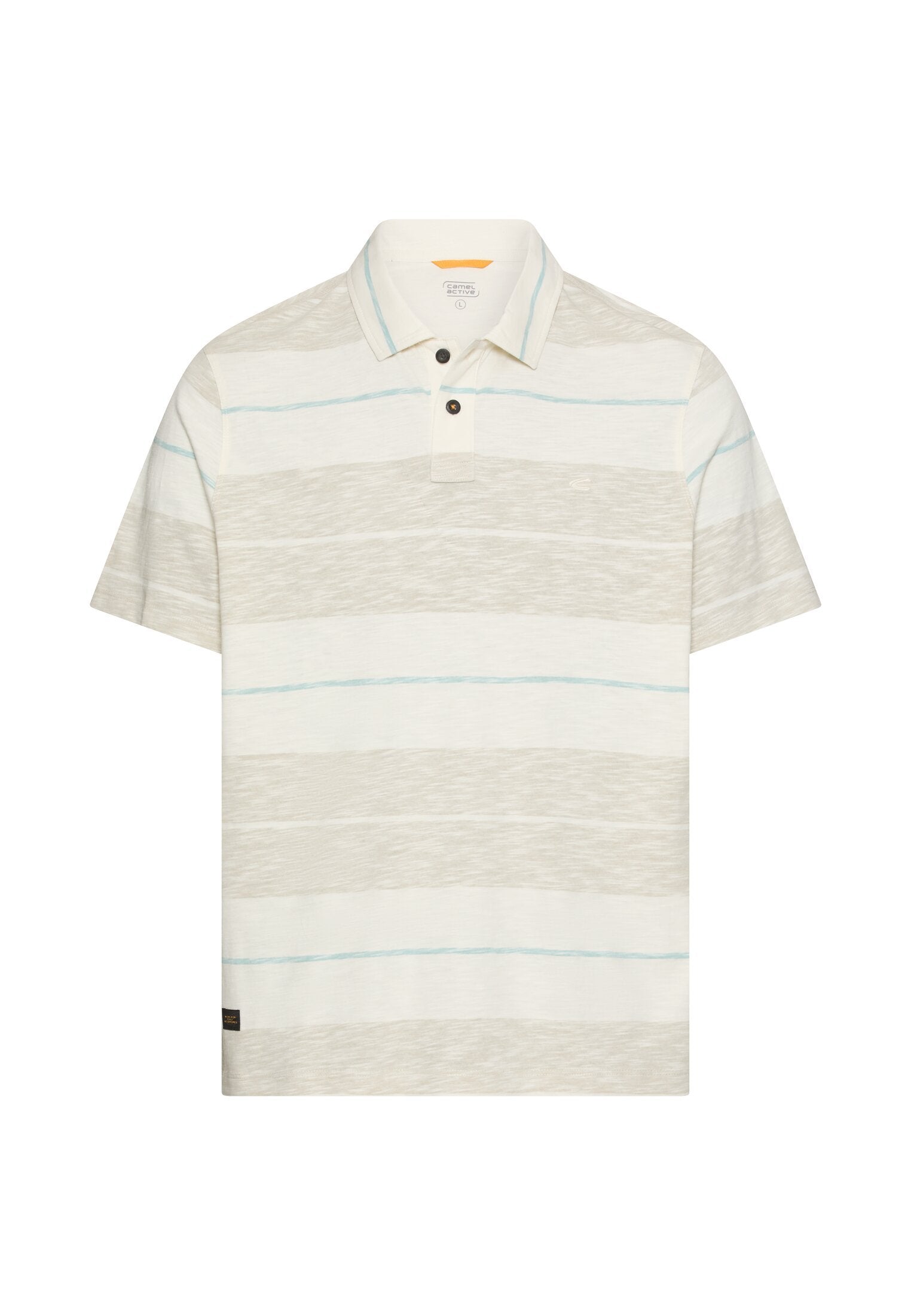 Poloshirt aus reiner Baumwolle (Light Beige)