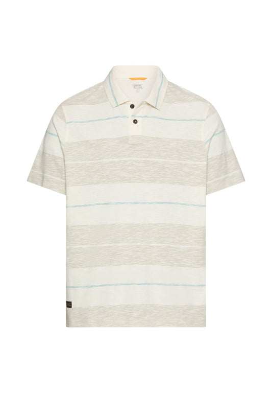 Poloshirt aus reiner Baumwolle (Light Beige)