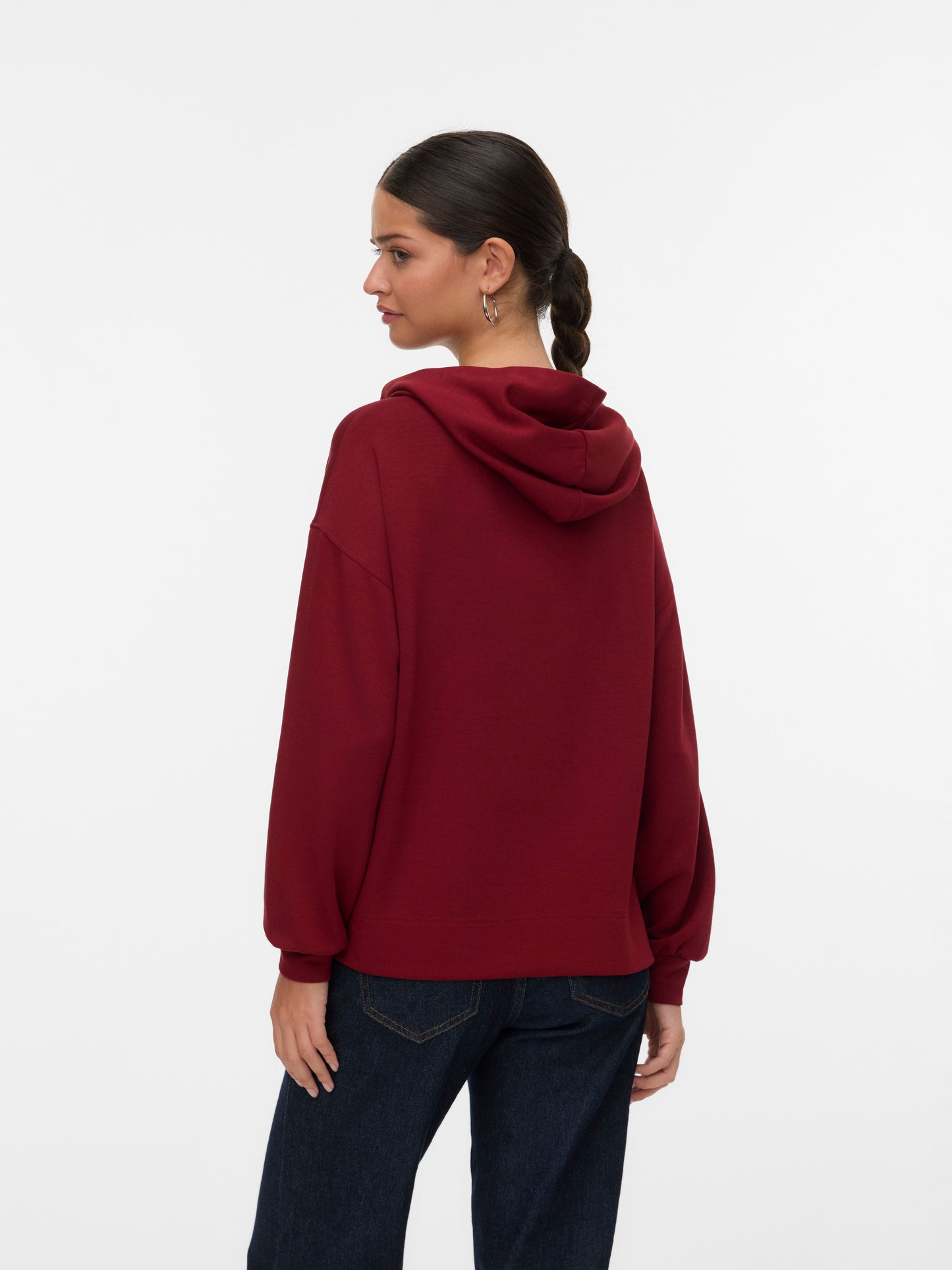 Vmhali Ls Hoodie Jrs Ga Boo (Syrah)