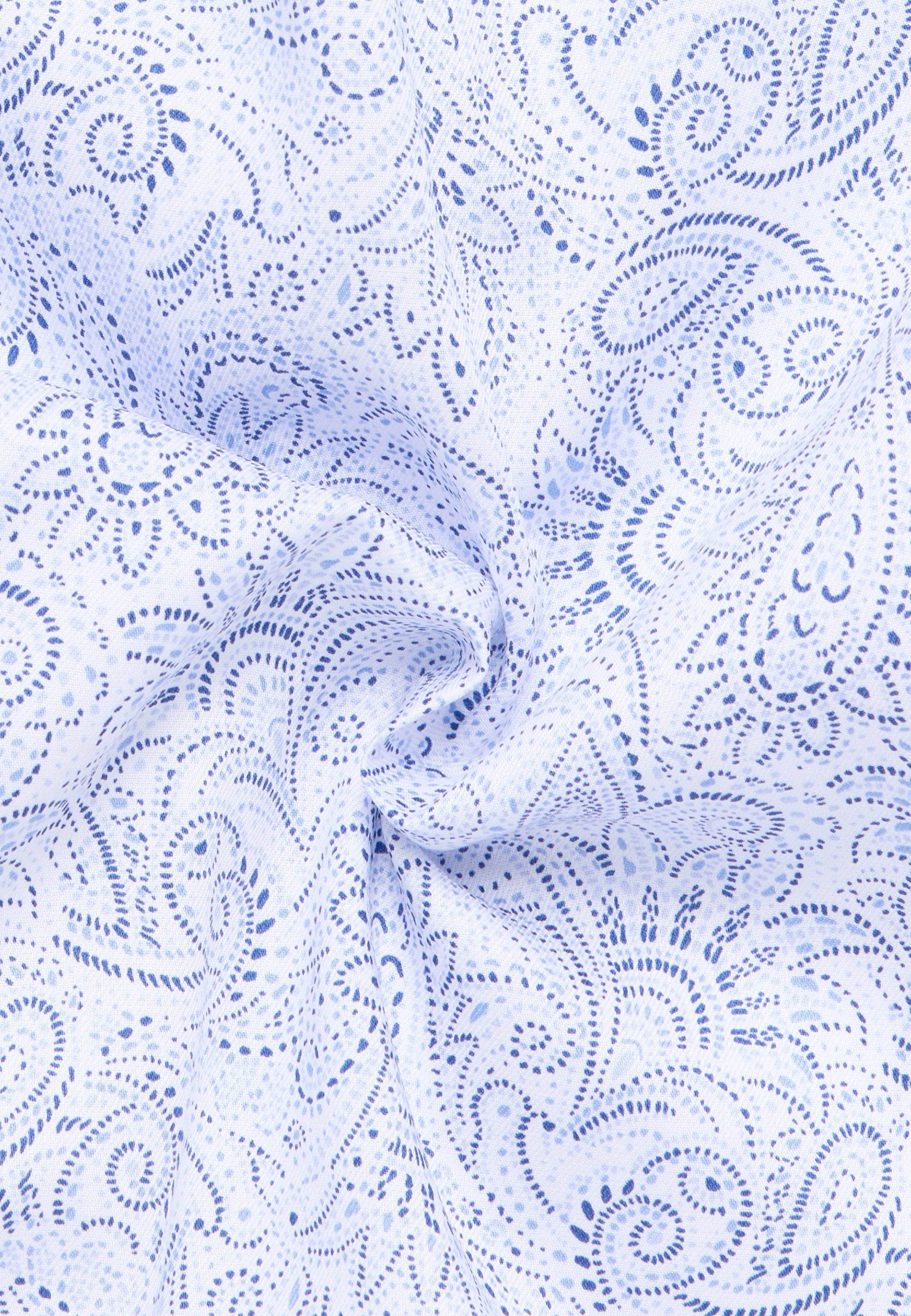 Hemd Twill Langarm (Mittelblau)