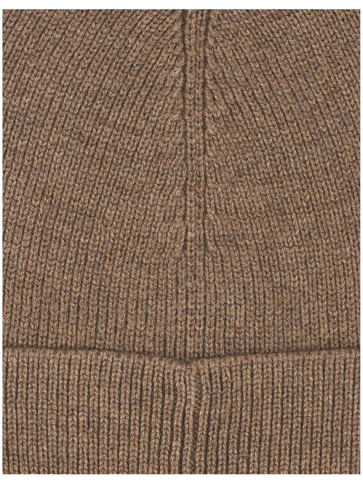 Strickmütze Woll Strickmütze (Taupe)