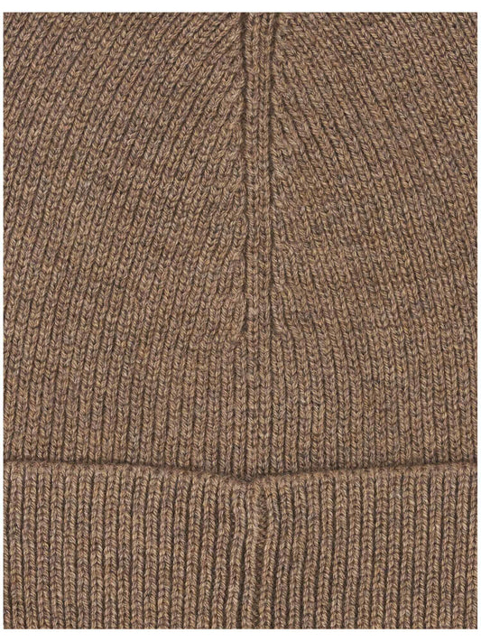Strickmütze Woll Strickmütze (Taupe)