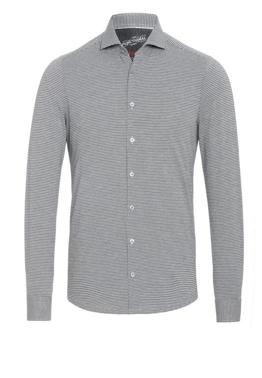 PURE- Functional Hemd Langarm (Uni Grau)