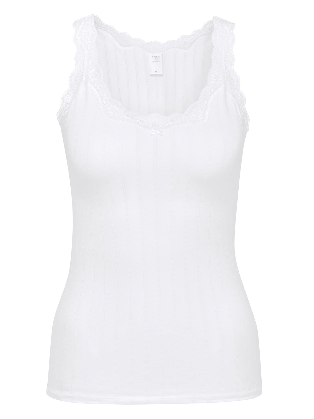 DAMEN Top ohne Arm (Weiss)