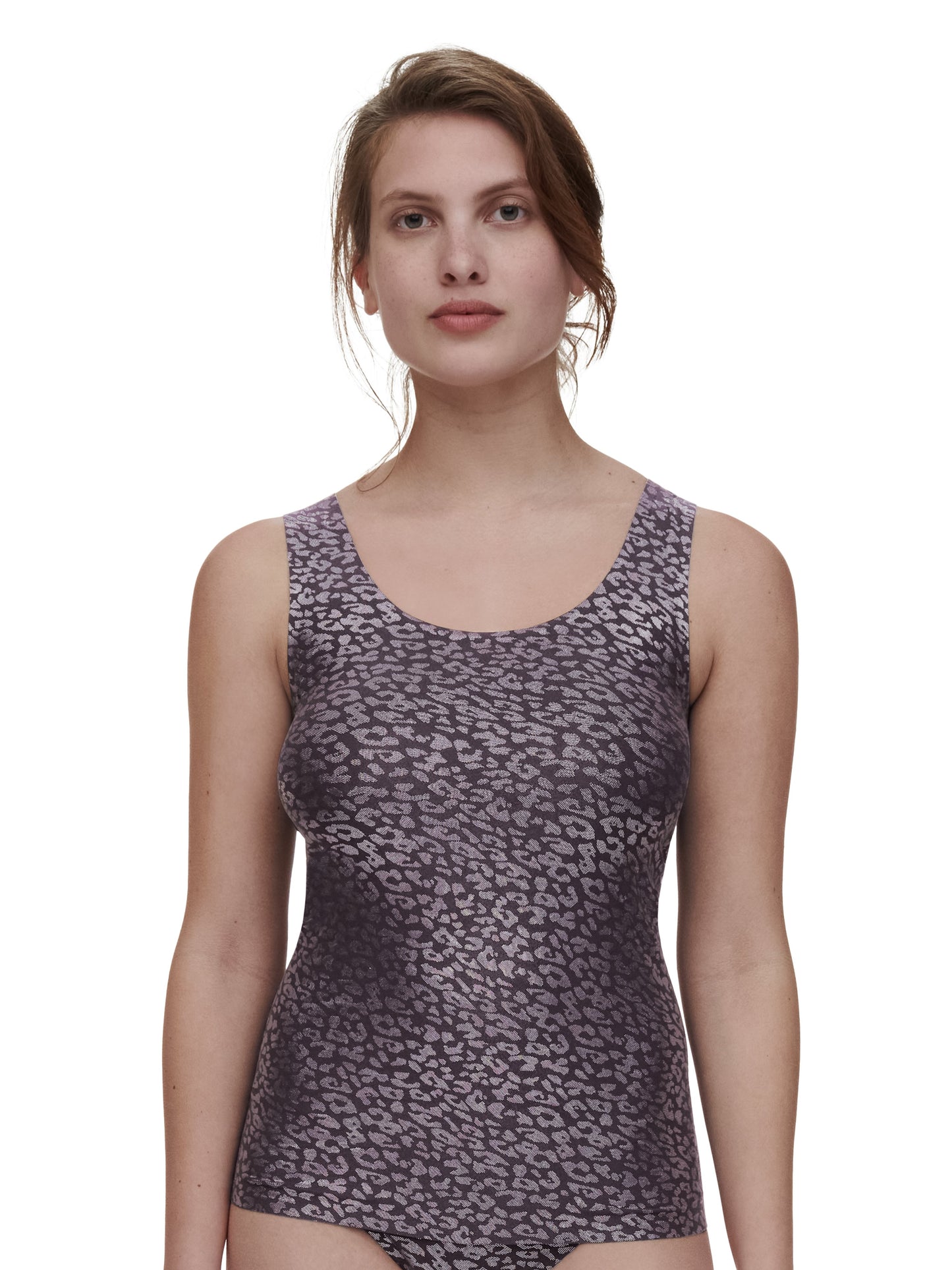 SOFTSTRETCH Top (Ink Shimmer Prin)