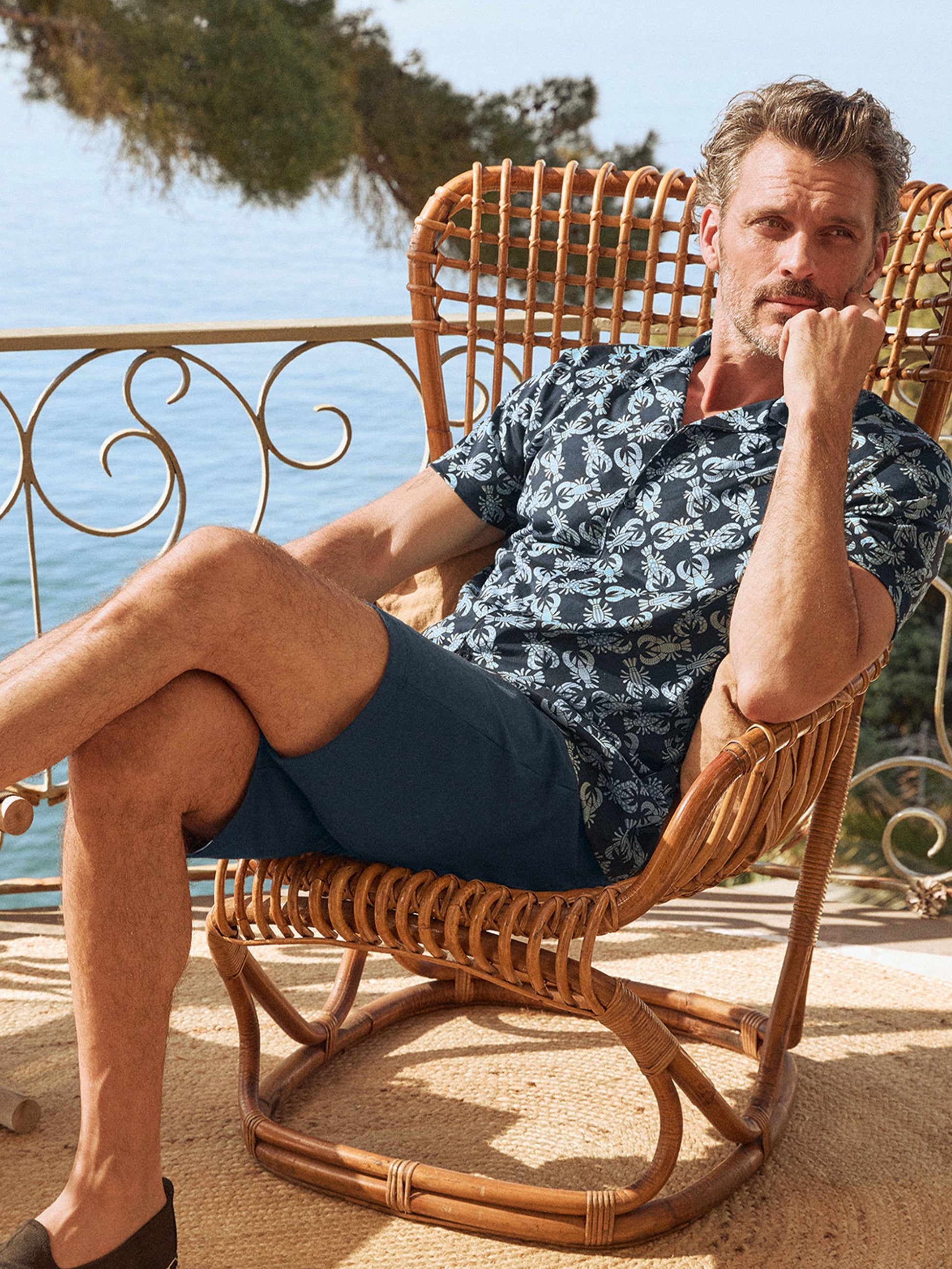 MEN Short pyjamas (Dark Sapphire)