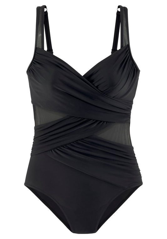 lascana Badeanzug (Black)