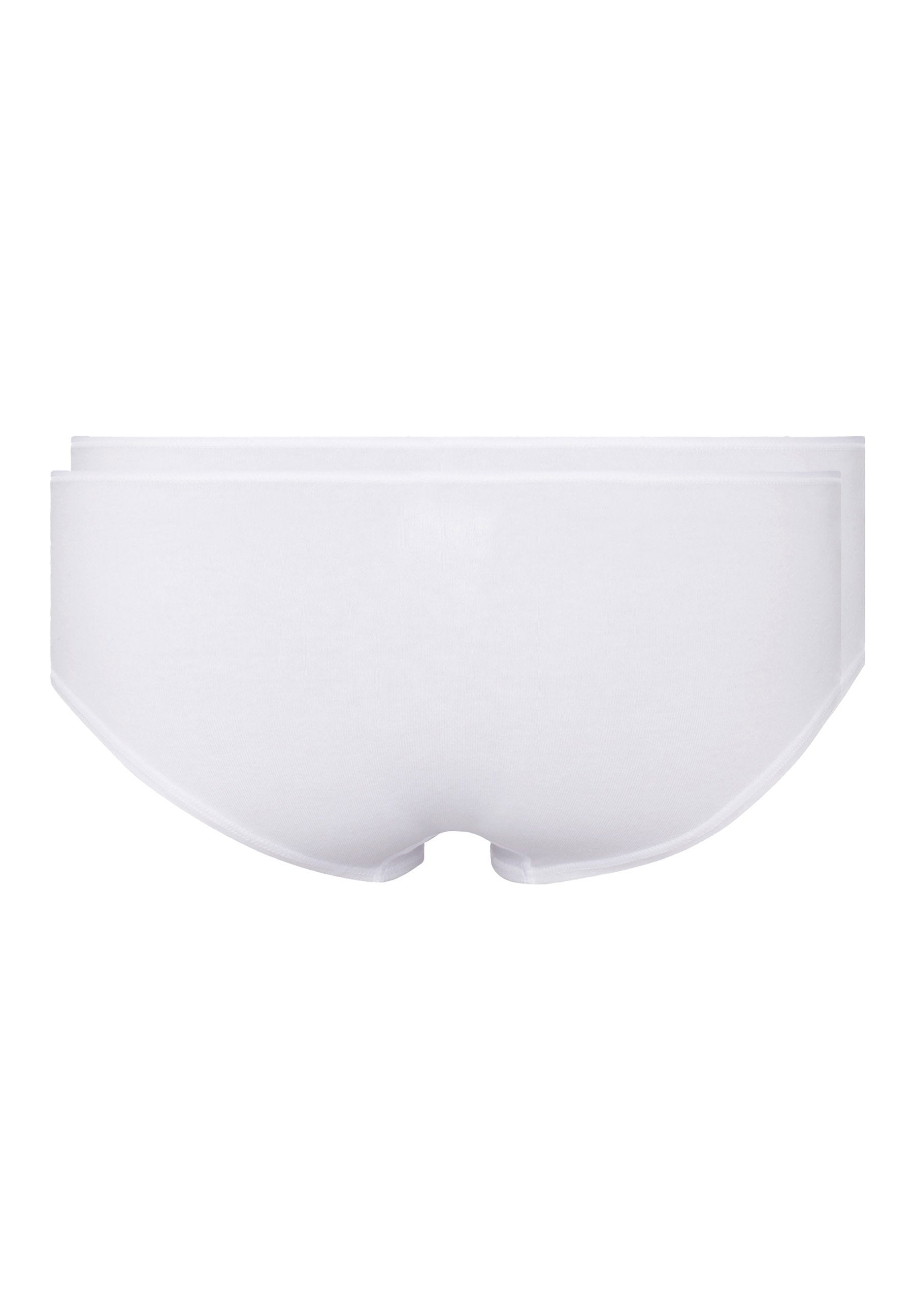 Skiny Damen Panty Doppelpack SKINY ADVANTAGE Cotton Stretch (White)